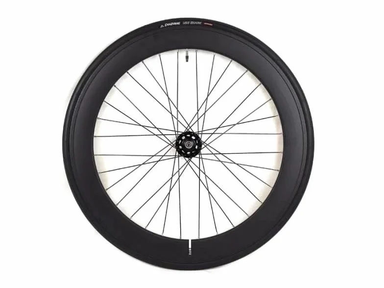 Zestaw kół Santafixie 700C 60 mm – pojedyncza prędkość – piasta Flip-Flop, aluminium, 700 x 25C, ochrona przed przebiciem i kamerami