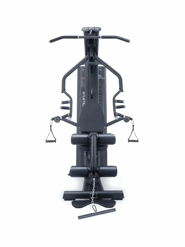 ATLETICA X-Tron | Multigym w jakości premium | ciężar wtykowy 90 kg | kompaktowy, funkcjonalny i stabilny | trening całego ciała na zaledwie 1,6 m² | waga 268 kg