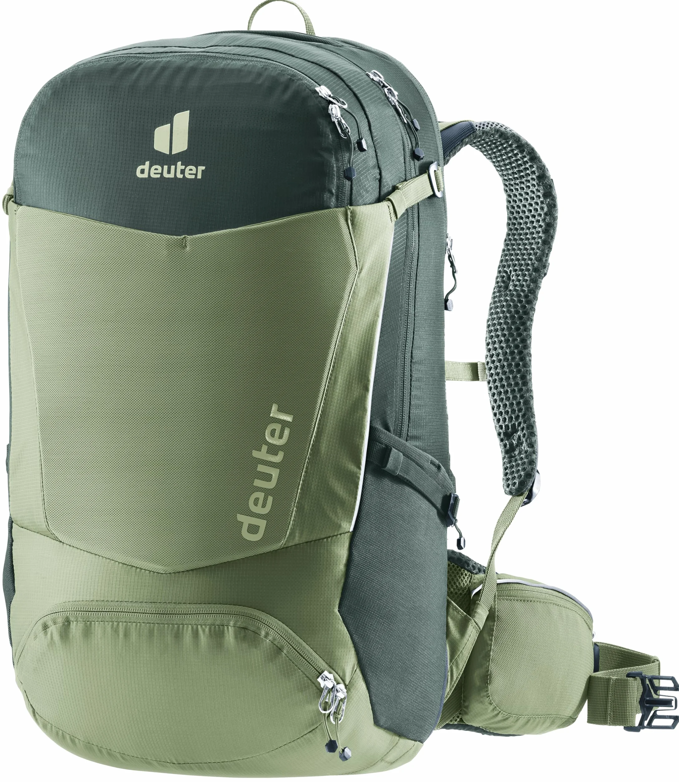 deuter Trans Alpine Pro 28 plecak rowerowy, Grove-ivy, 28 L, Minimalistyczny