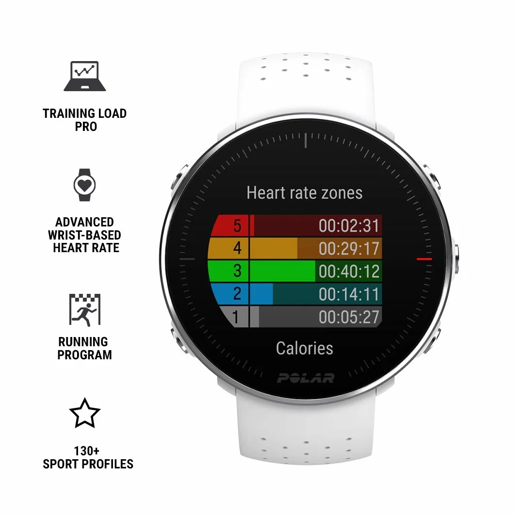 Polar Vantage M Zegarek Multisportowy GPS Pomiarem Tętna z Nadgarstka