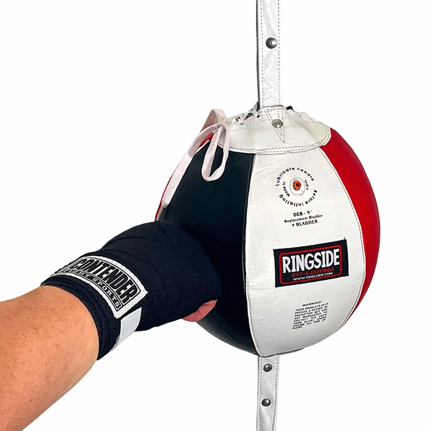 Ringside Torba bokserska z podwójnym końcem - 12,7 cm, 18 cm i 23 cm