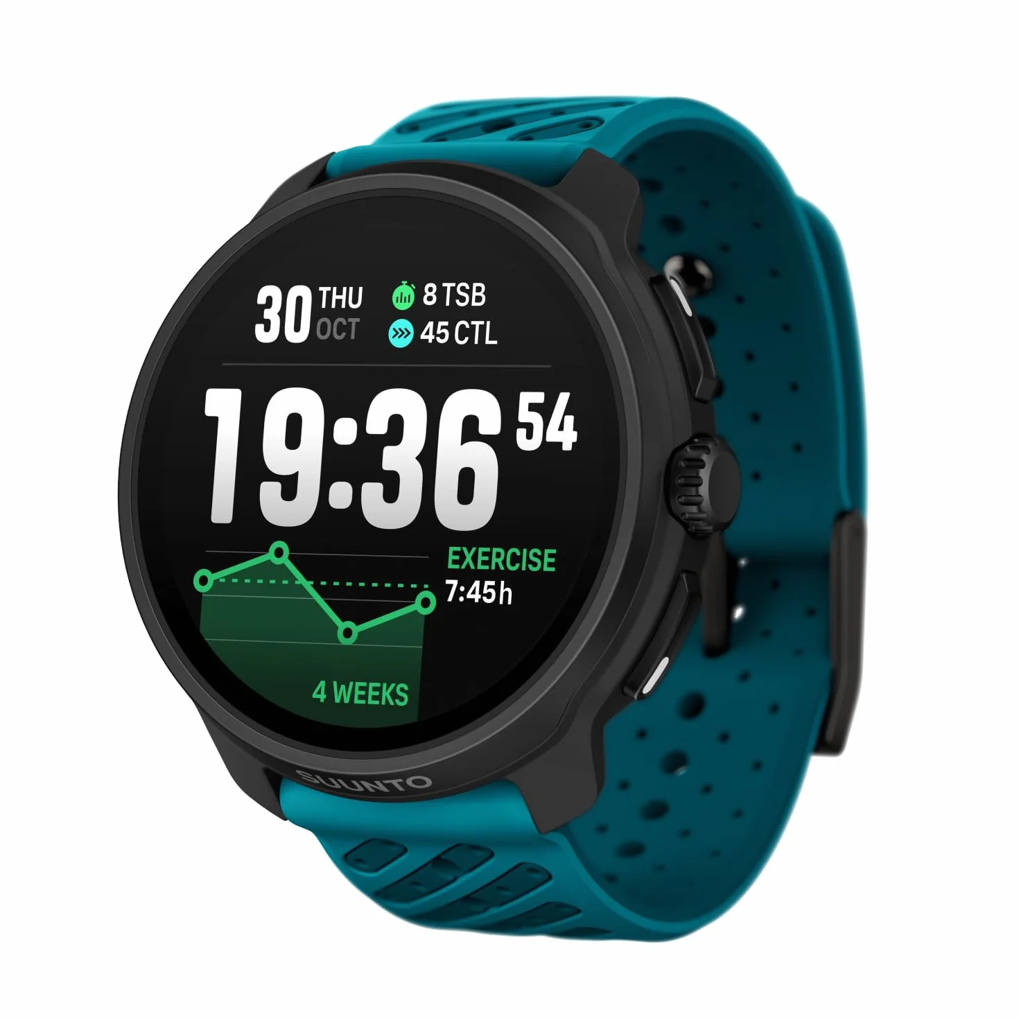 SUUNTO Race 2 Męski i Damski Zegarek Sportowy, GPS do Biegania, Śledzenie Aktywności, Dwupasmowy GNSS z Mapą Offline, Ekran Dotykowy AMOLED, Smartwatch z Monitorowaniem Tętna i Krokami