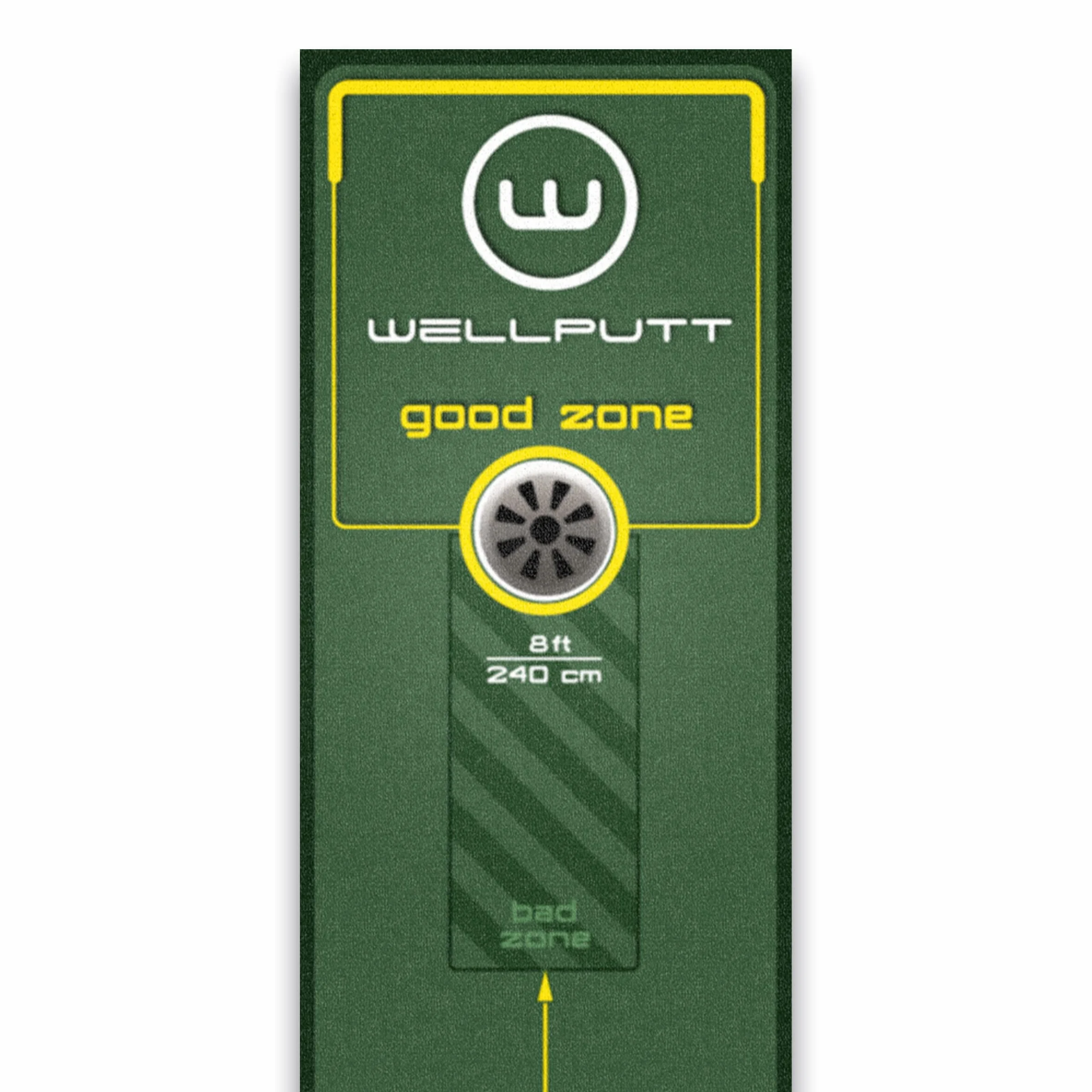 WELLPUTT - Golf Putting Mata - 3m Start 2.0