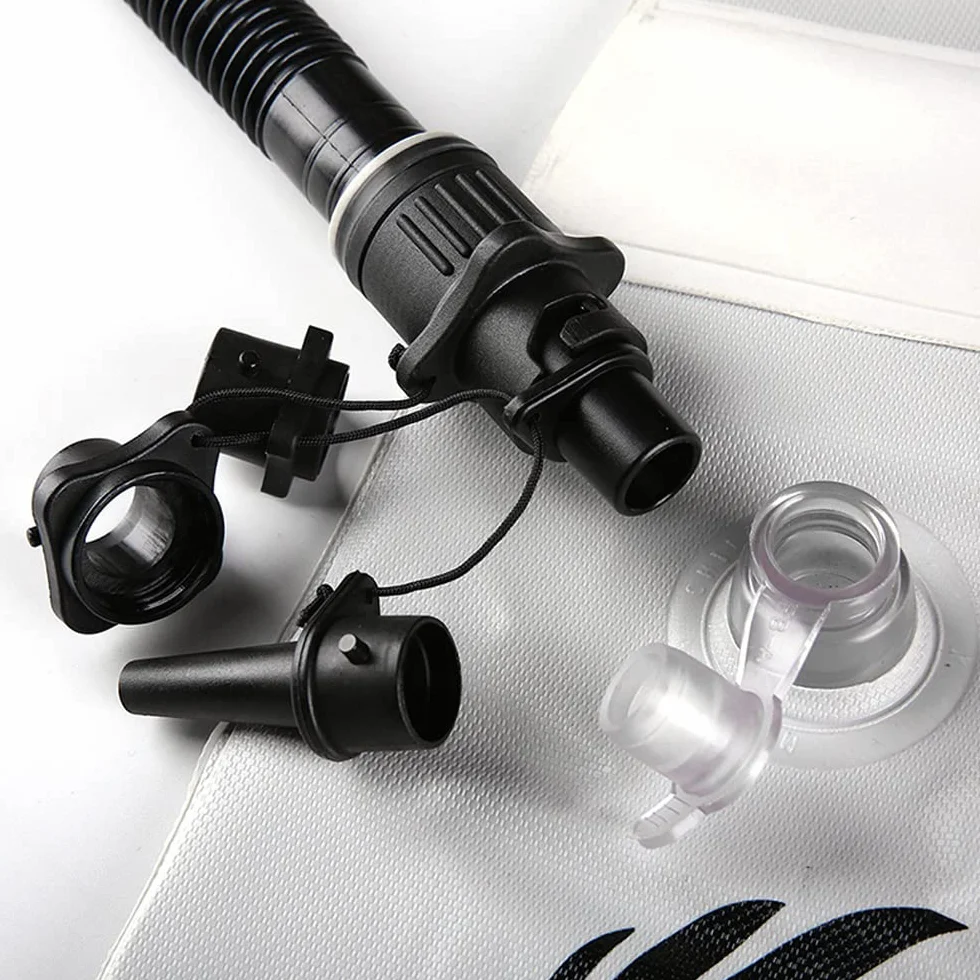 4 szt. Adapter do nadmuchiwanego zaworu, adapter dysz zaworu powietrza, adapter kajakowy do łodzi kajakowych, stojącej deski wiosłowej, kajaka, łodzi