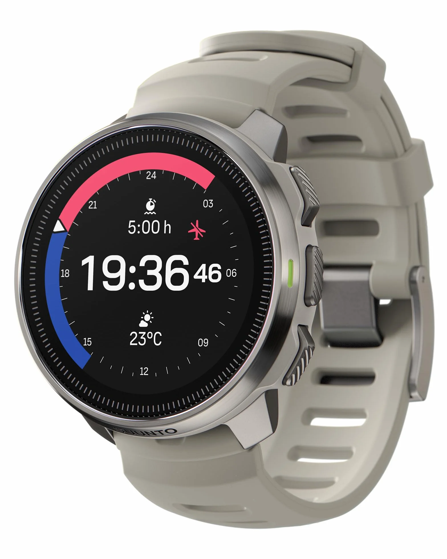 SUUNTO Ocean Komputer Nurkowy Zegarek Sportowy, Ekran Amoled, 10Atm/7 Bar, Podwójne Pasmo GPS GNSS, Mapa Offline, Ponad 95 Trybów Sportowych, Monitor Serca, 40 Godzin Pracy Baterii