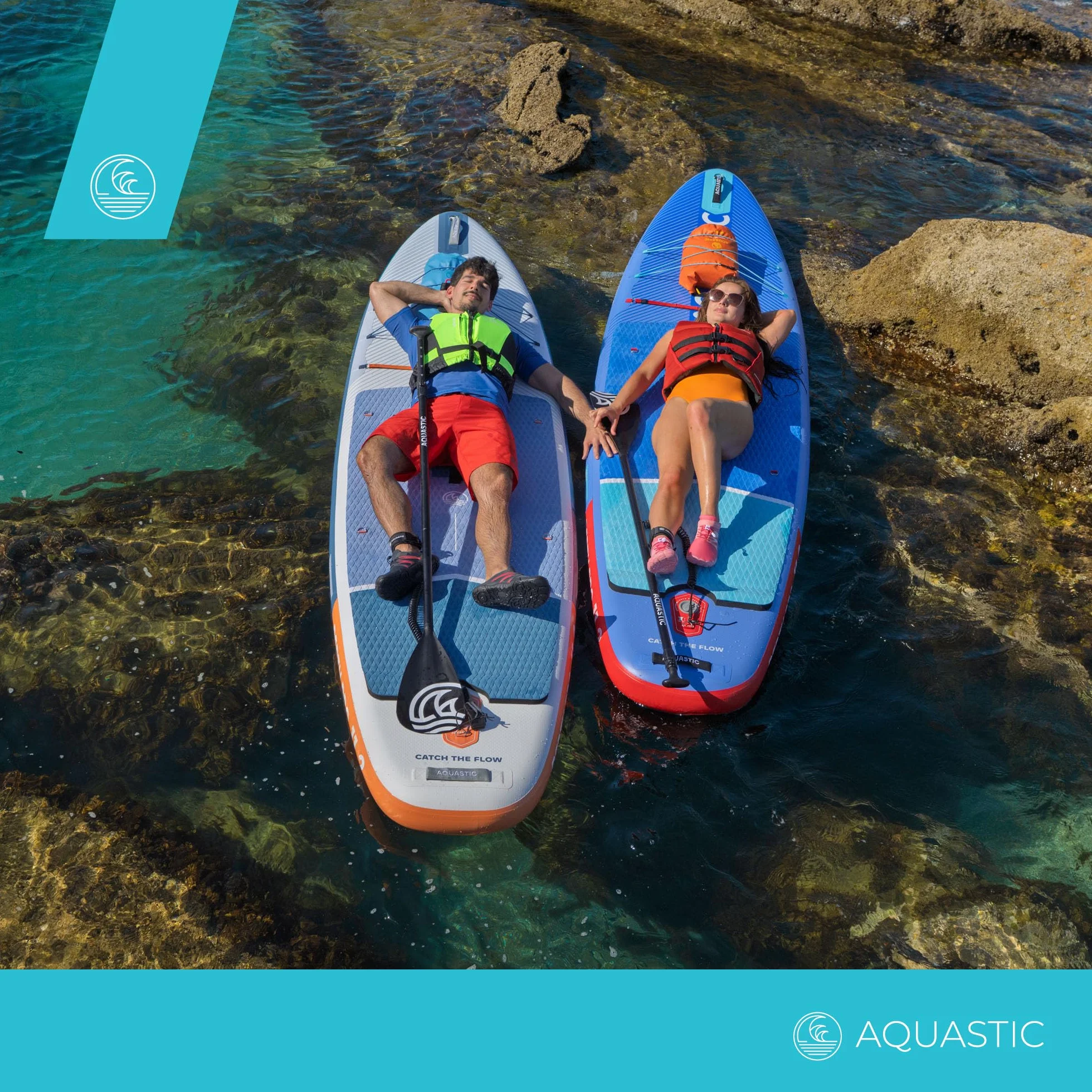 AQUASTIC Perth Pro 11'2" Stand Up Paddle Board