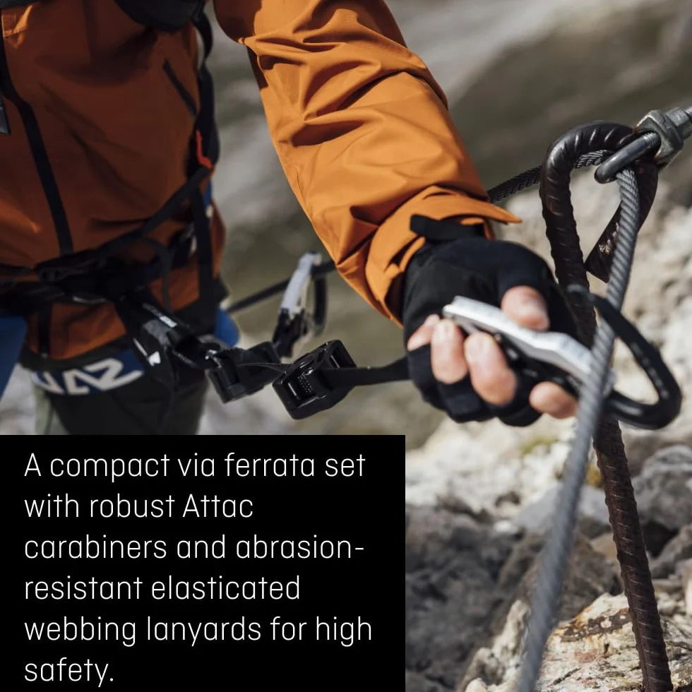 Salewa Ferrata Attac/Evo/Toxo 30 kompletny zestaw, czarny, UNI