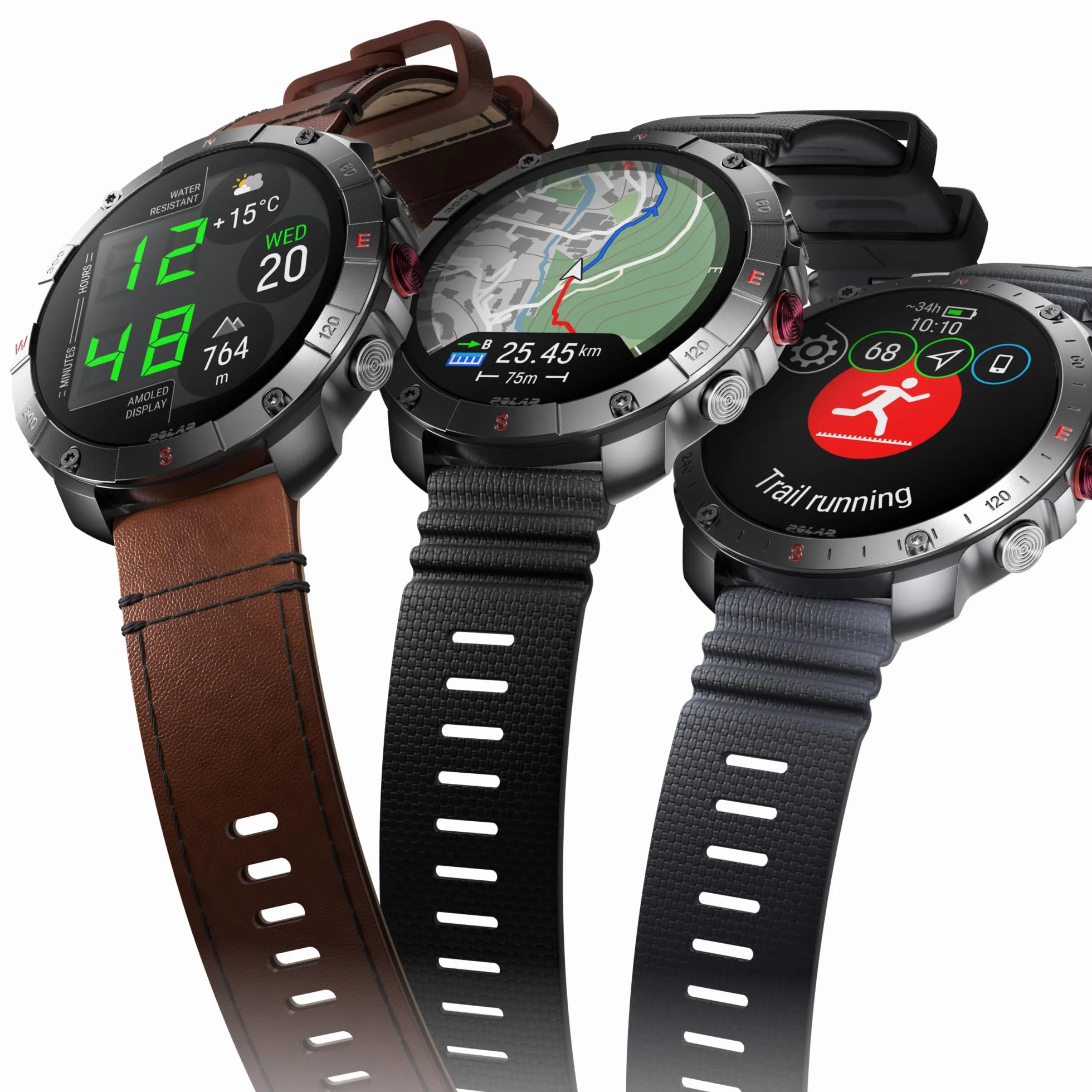 Polar Grit X2 Pro GPS klasy premium wytrzymały zegarek outdoorowy zaawansowana nawigacja sensor tętna