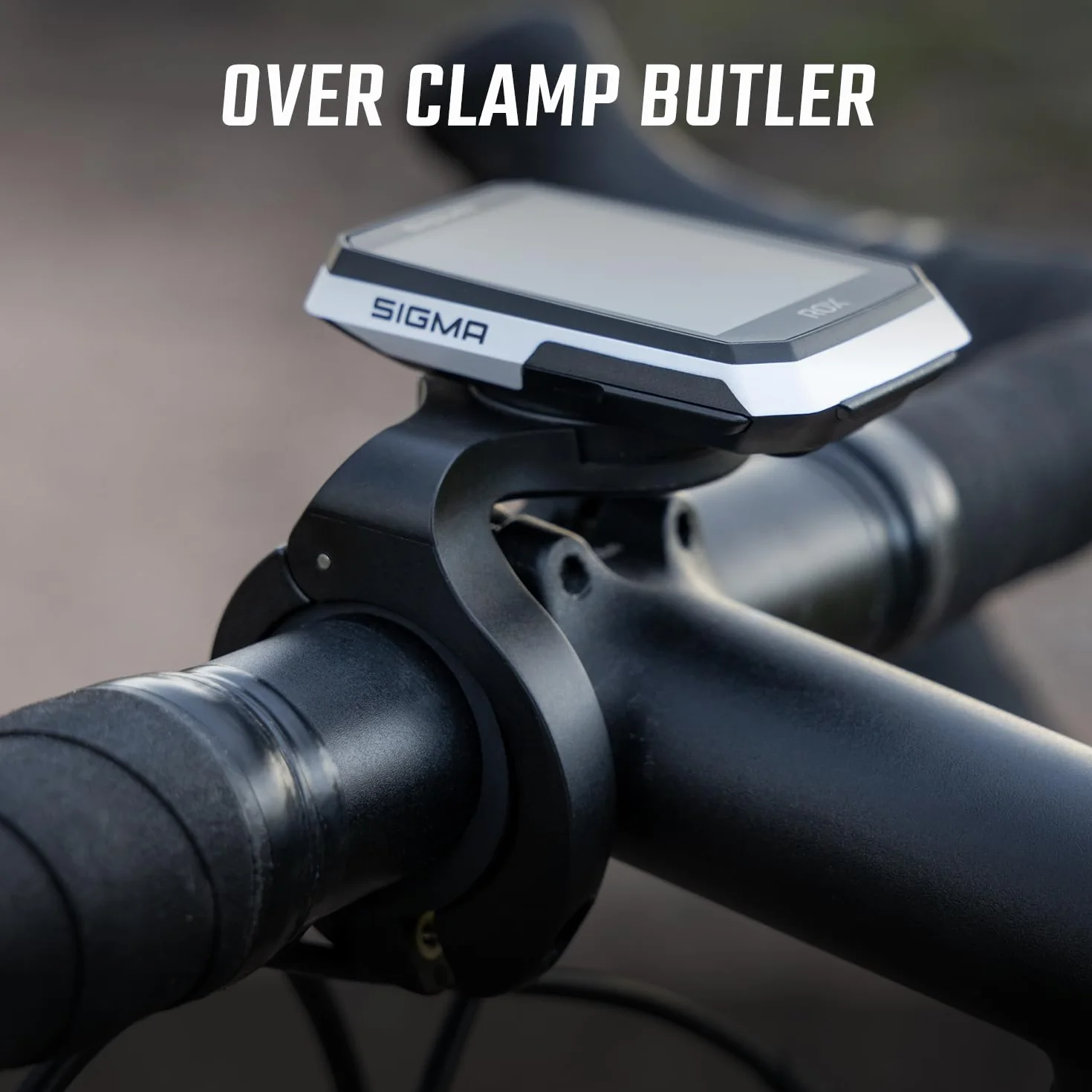SIGMA ROX 4.0 Endurance White HR Set | komputer rowerowy GPS z czujnikiem tętna i przyciskiem OVERCLAMP | czas pracy baterii 41 h, kompatybilny z 30 funkcjami, takimi jak pomiar wysokości i prędkości