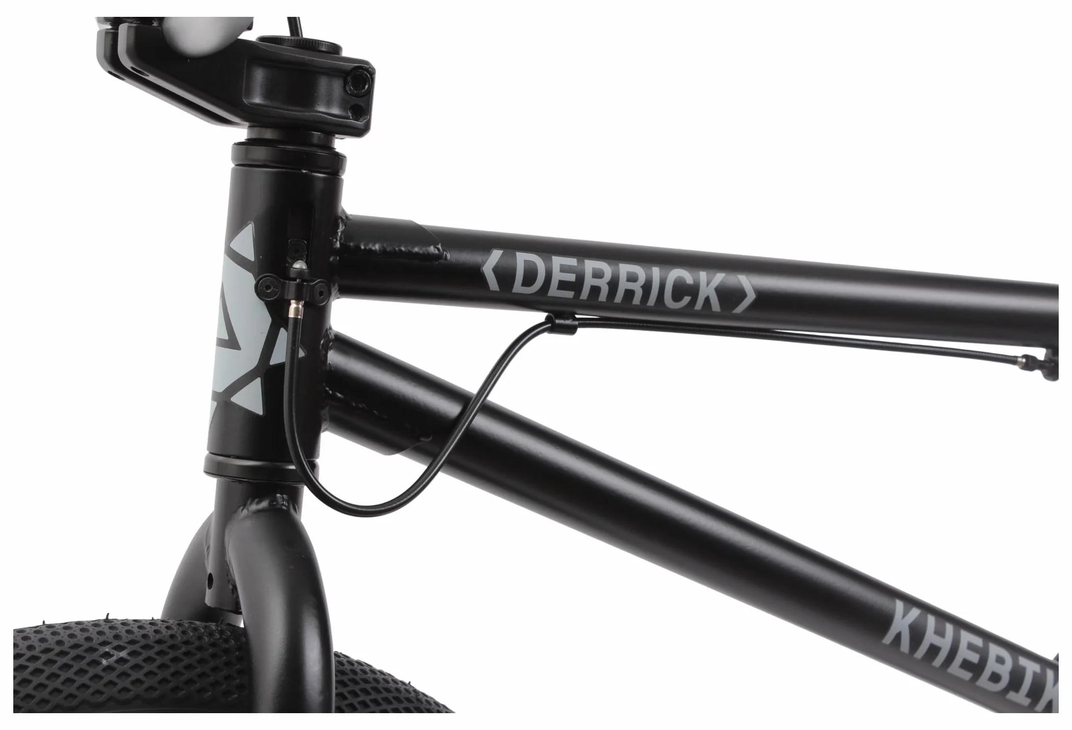 KHE Derrick rower BMX 20" 11,1 kg Freestyle 2025 czarny matowy