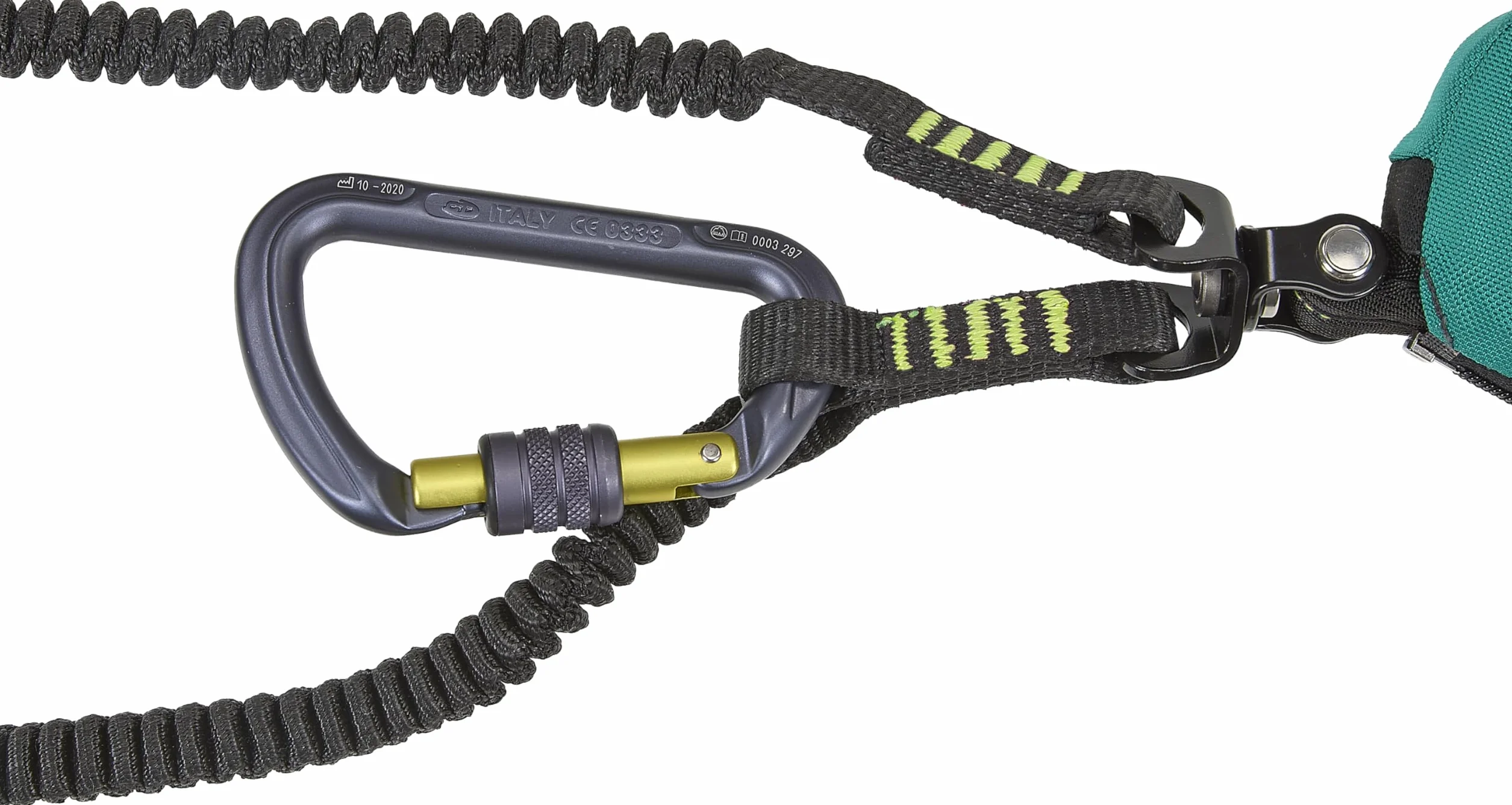 Climbing Technology Top Shell Twist W, Via Ferrata Unisex Dorosły, Zielony, Jeden rozmiar