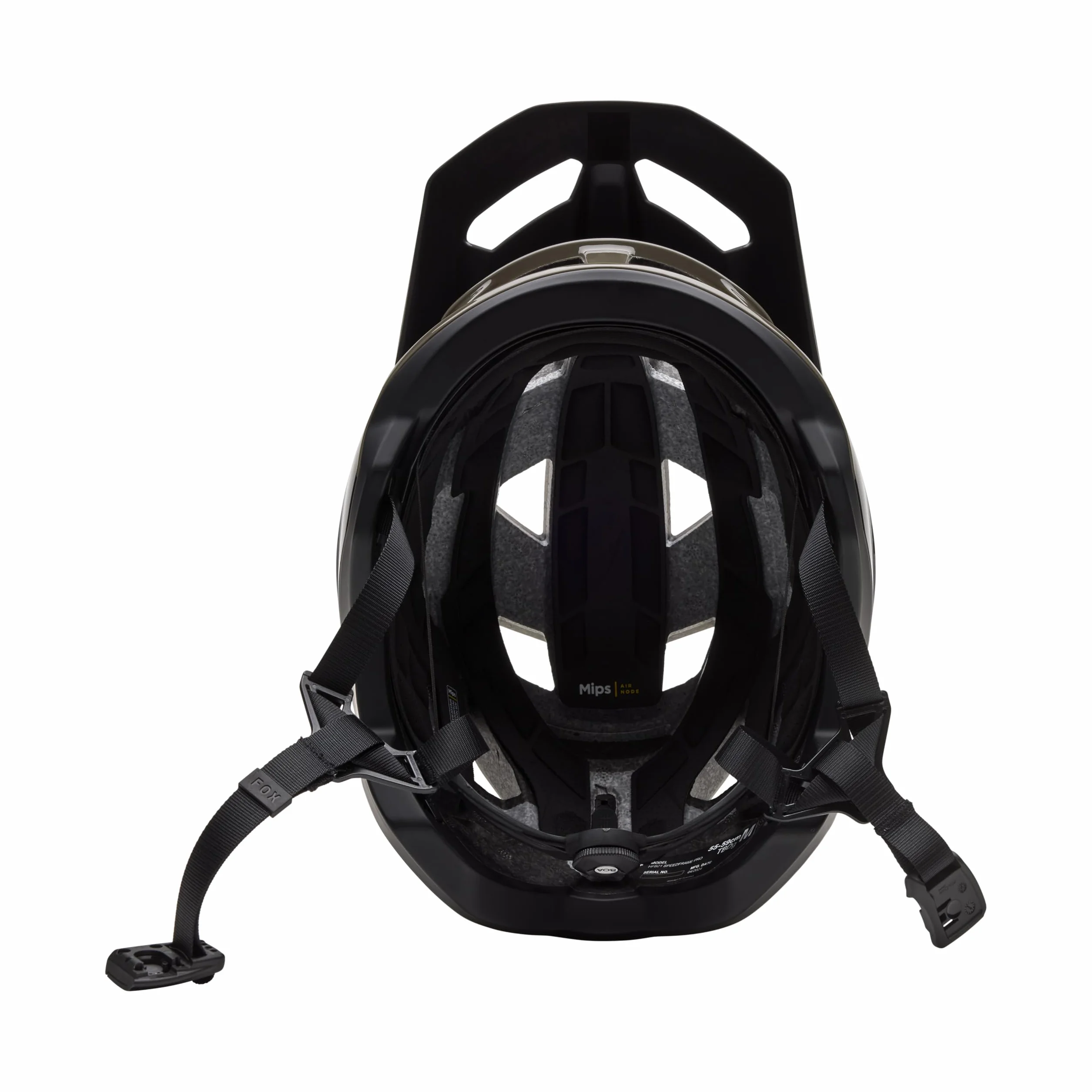 Fox Racing SPEEDFRAME PRO BACKFADE kask rowerowy, uniseks, doskonała ochrona, wygodne dopasowanie, zoptymalizowana wentylacja, czarny, M