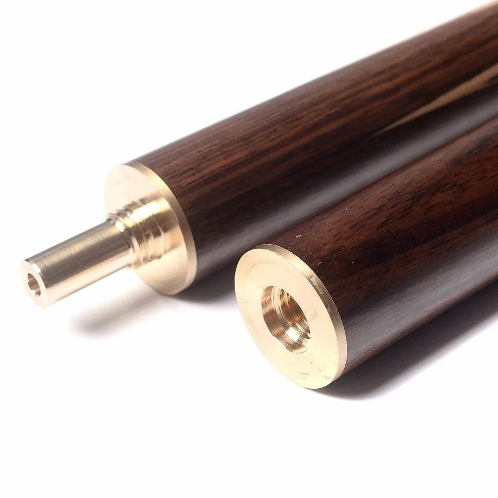 CUESOUL 57 Handcraft 3/4 Jointed Snooker kij do snookera z Mini Butt End Extension, zapakowany w aluminiowe etui na kije (SCC-JXD303)