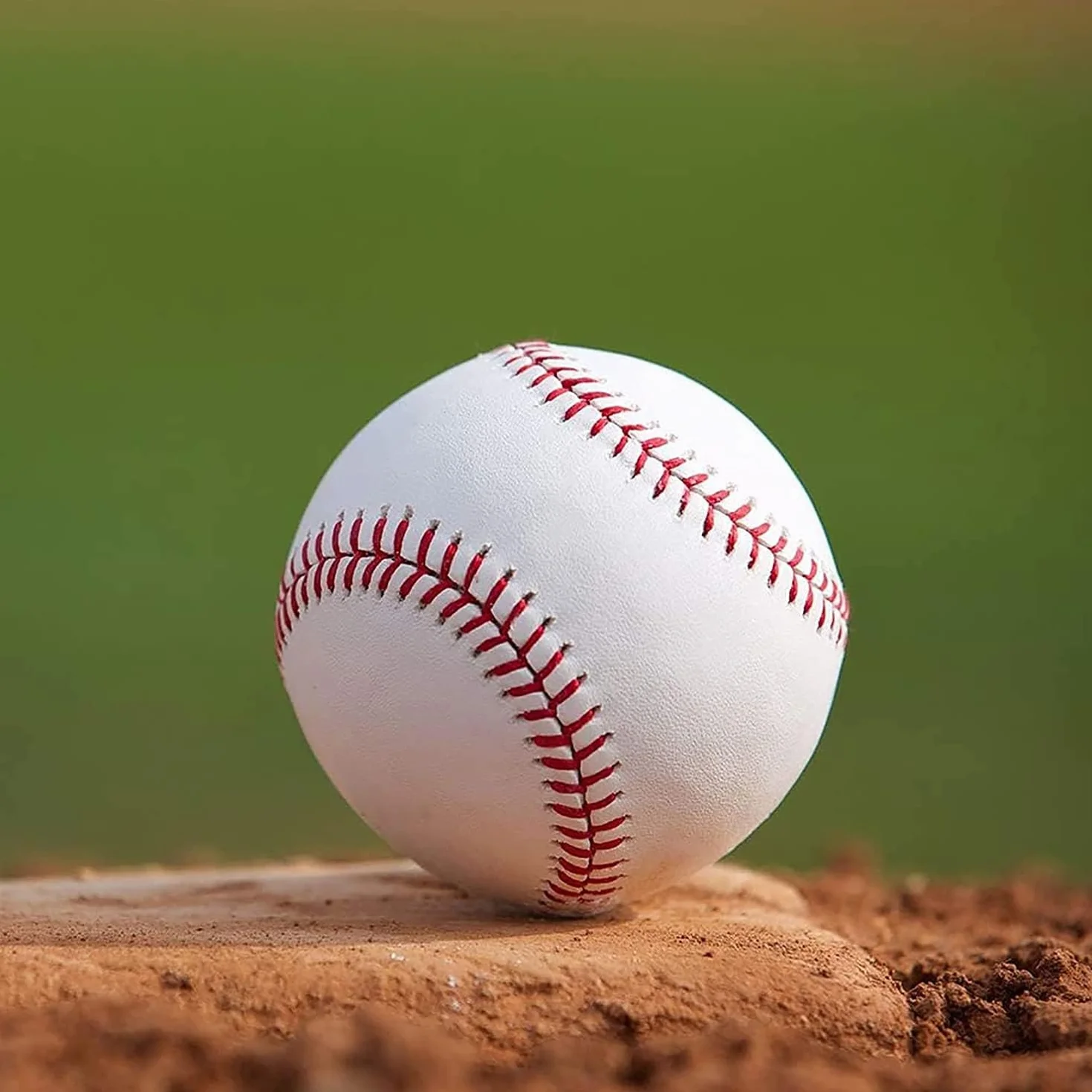LeapBeast Profesjonalne baseball 20 cm, ręcznie szyte, baseballowe, twarde drewno/miękki rdzeń gumowy, piłki dla dorosłych, do treningu młodzieży, profesjonalne gry w baseball (2 szt., miękka piłka)