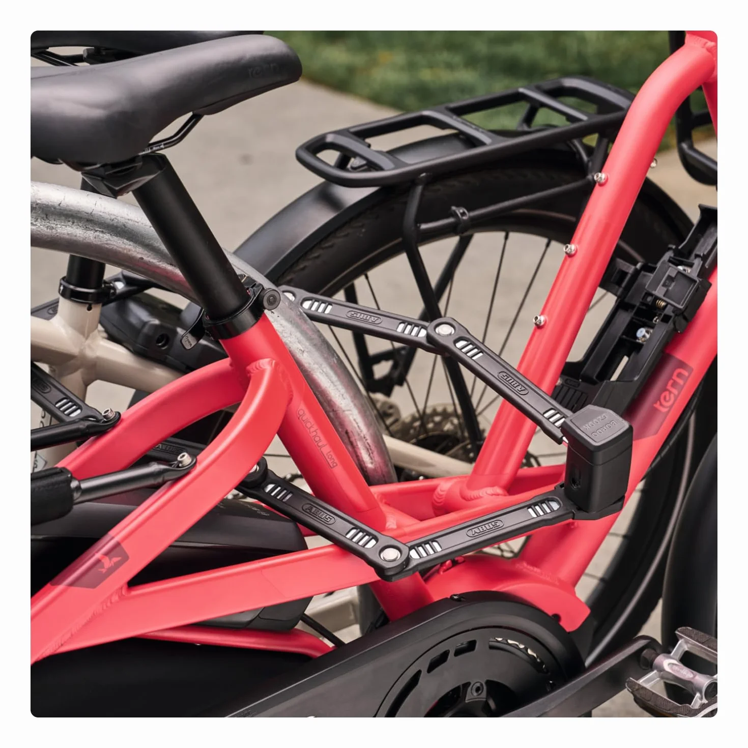 ABUS Bordo 6200K 90 SH składane zapięcie rowerowe 94 cm czarne