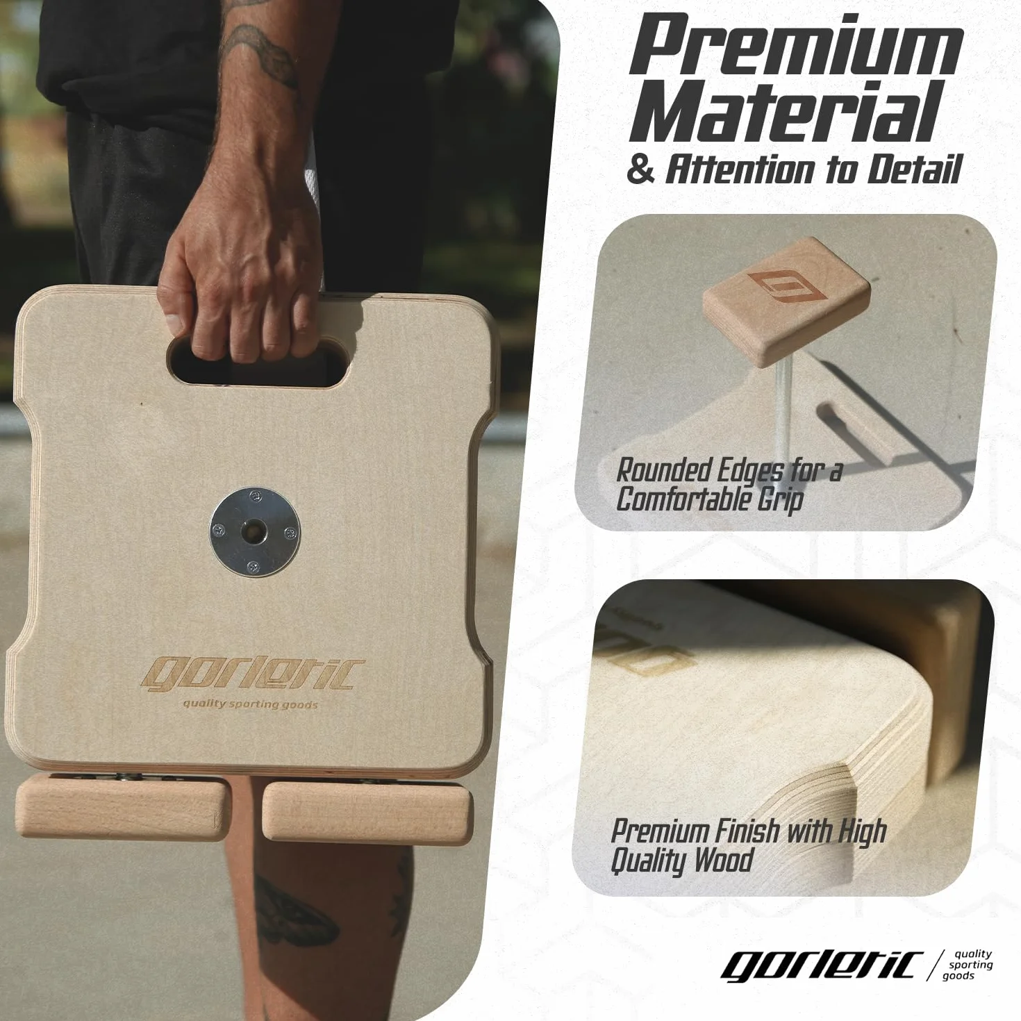 Laski COMPACT, BalanceBlocks, Drążki do stania na rękach, Wysokość 33 cm.