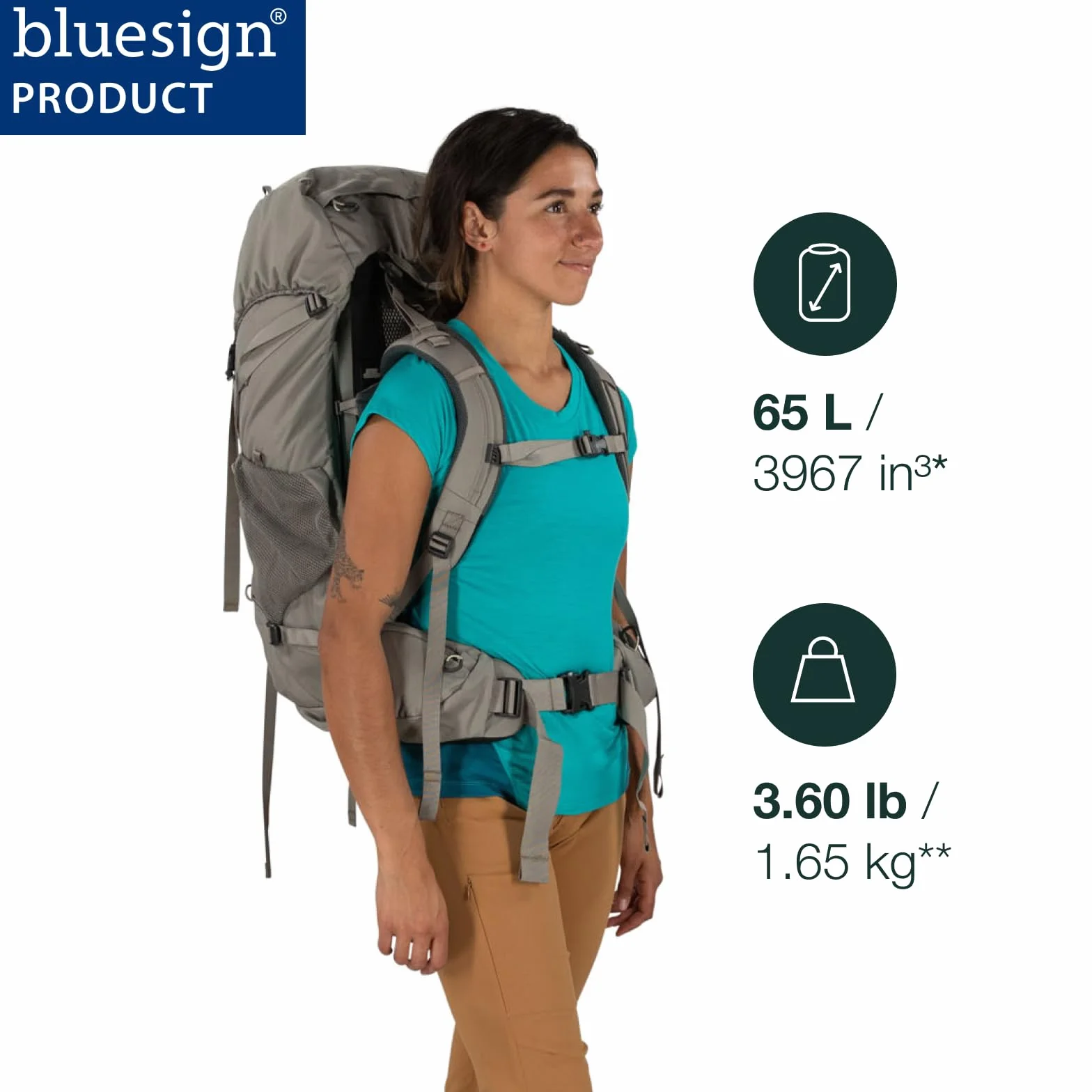 Osprey Plecak Kobiety Renn 65l Ef (1 w zestawie)