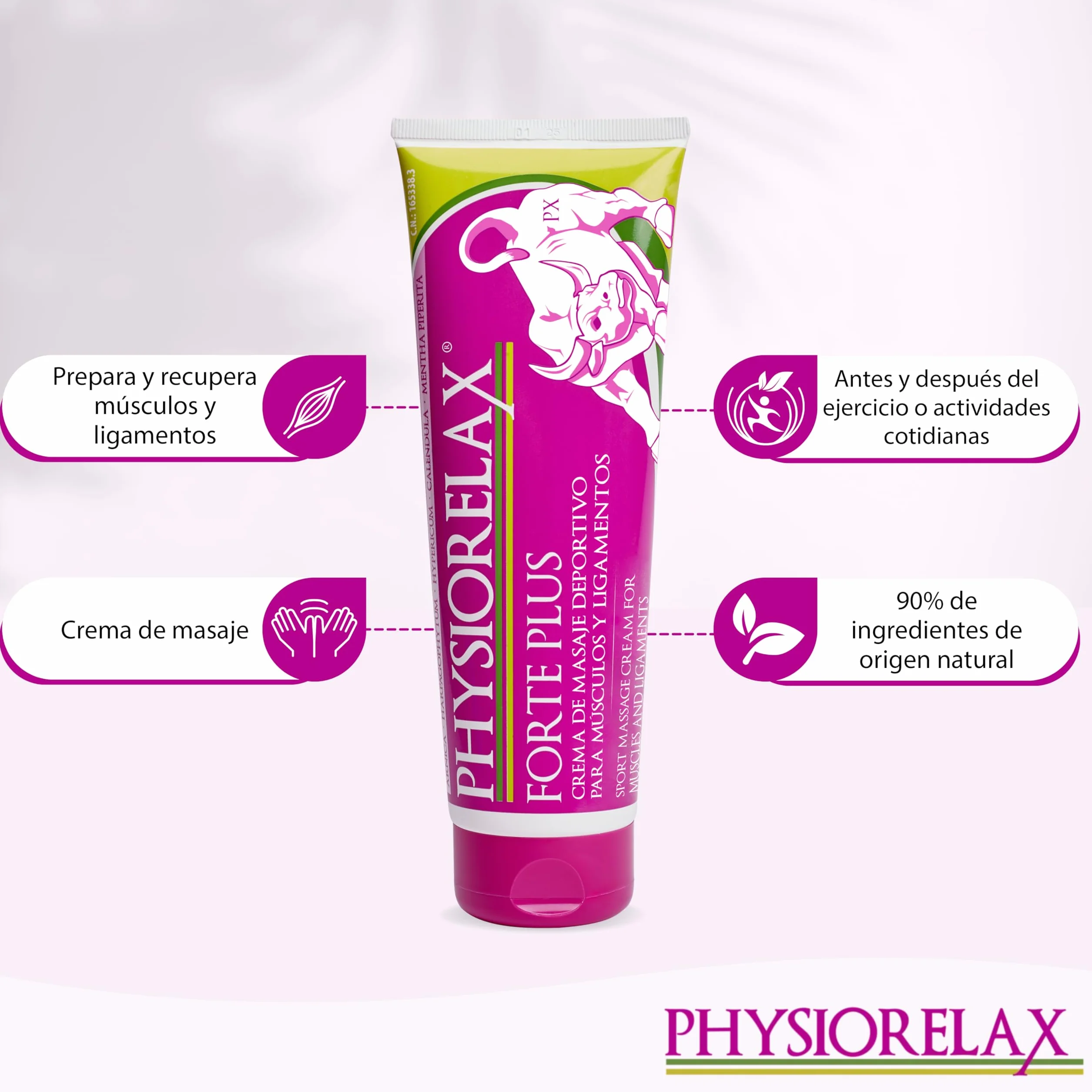 Physiorelax Forte Plus Żel Kojący, 250 ml