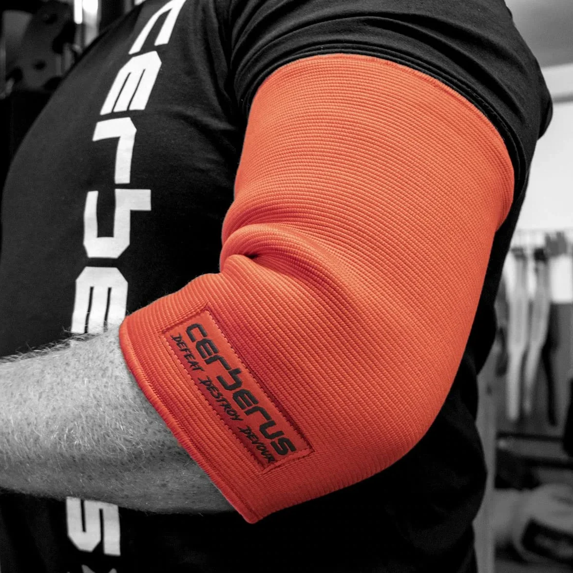 CERBERUS Strength Trzywarstwowe rękawy na łokcie (XL)