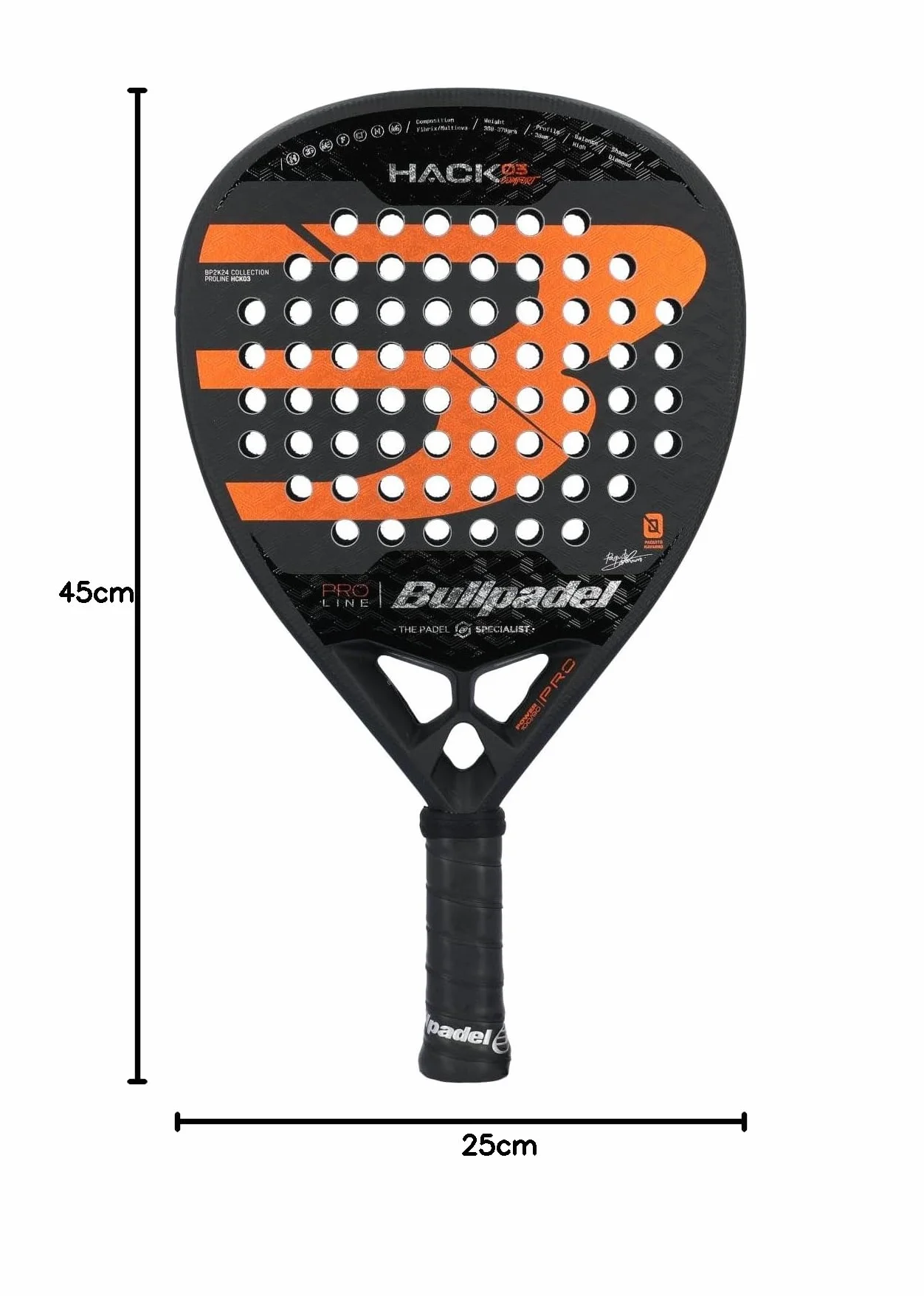 Bullpadel Hack 03 Comfort 24