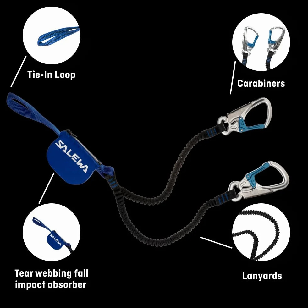 Salewa Ferrata Attac/Evo/Toxo 30 kompletny zestaw, czarny, UNI