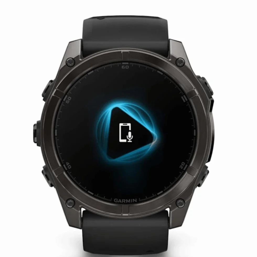 GARMIN FENIX 8-51 mm, AMOLED, SAPPHIRE CARBON GREY DLC TITANIUM BEZ CZARNEGO/KAMIENIOSZEGO SILIKONU