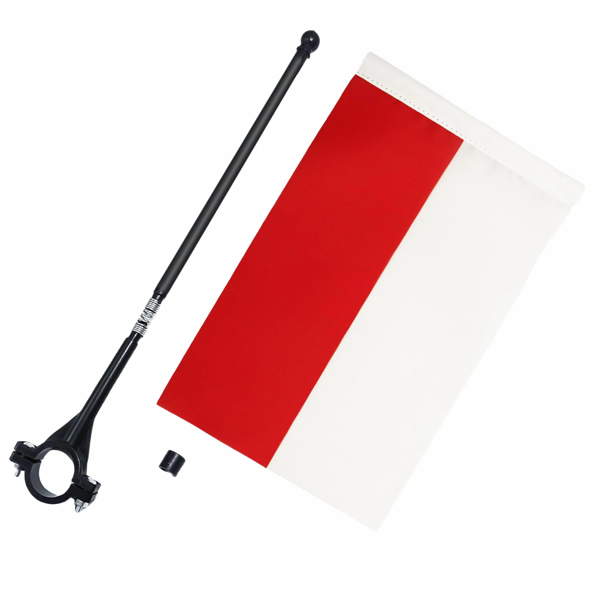 Drapeau de Vélo Pologne, 21cm x 15cm
