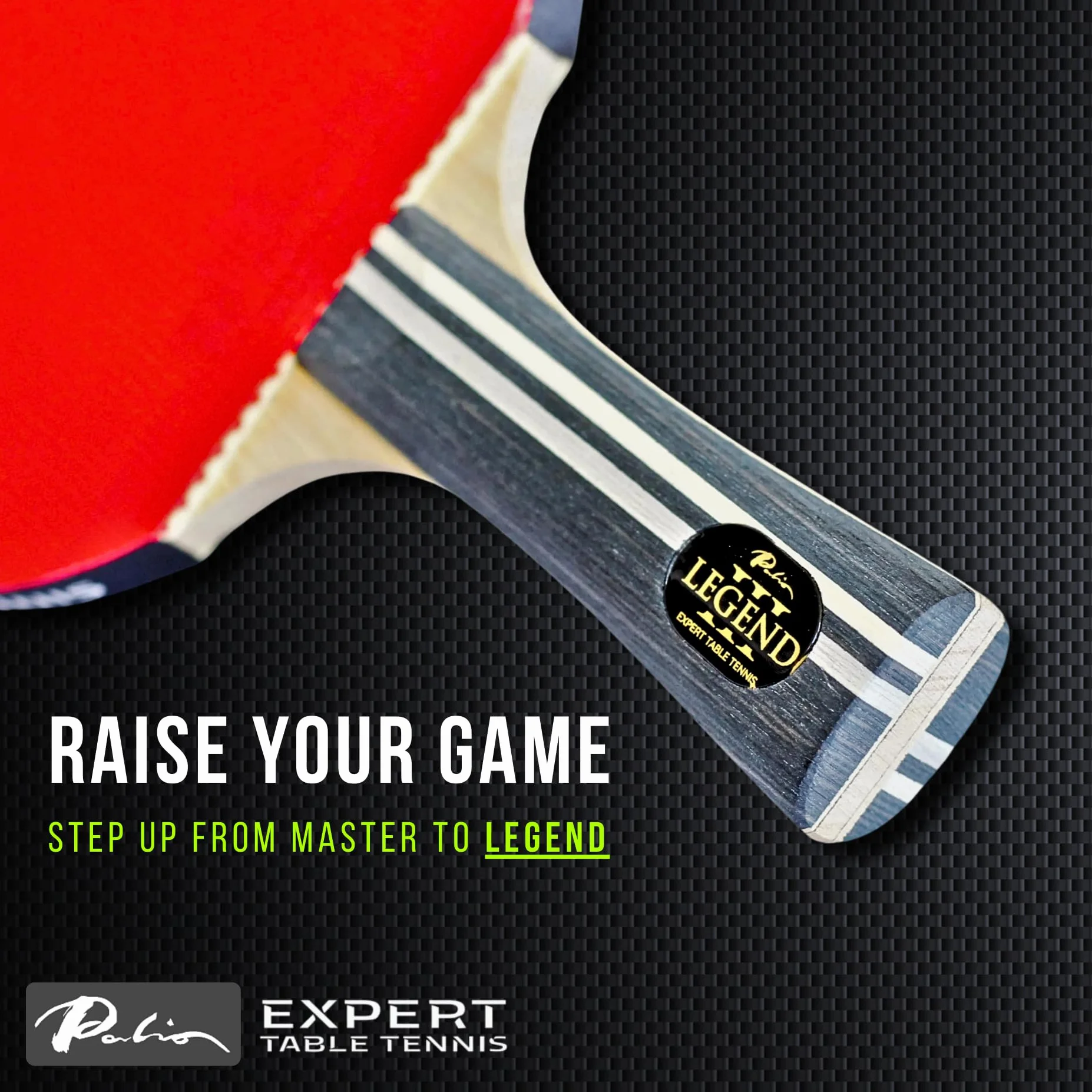 Palio Legend 3.0 kij do tenisa stołowego z etui, zatwierdzona przez ITTF rakieta do pingponga