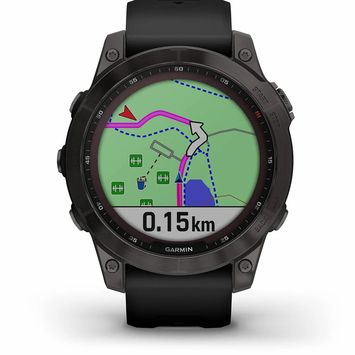 Garmin Fenix 7 010-02540-21 Smartwatch, Czarny, 47 mm