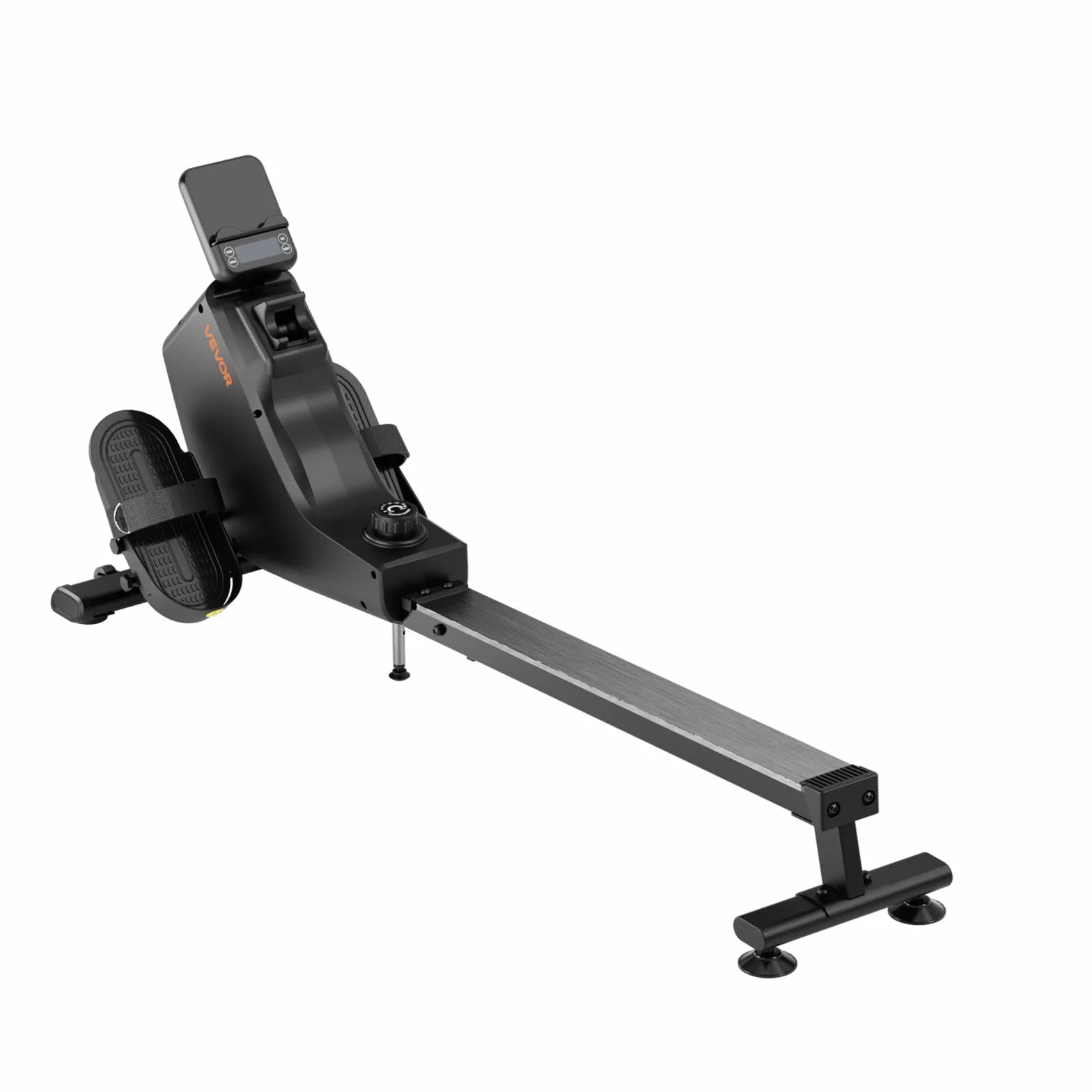 VEVOR Wioślarka magnetyczna składana, 16 poziomów oporu, nośność 158 kg, Bluetooth