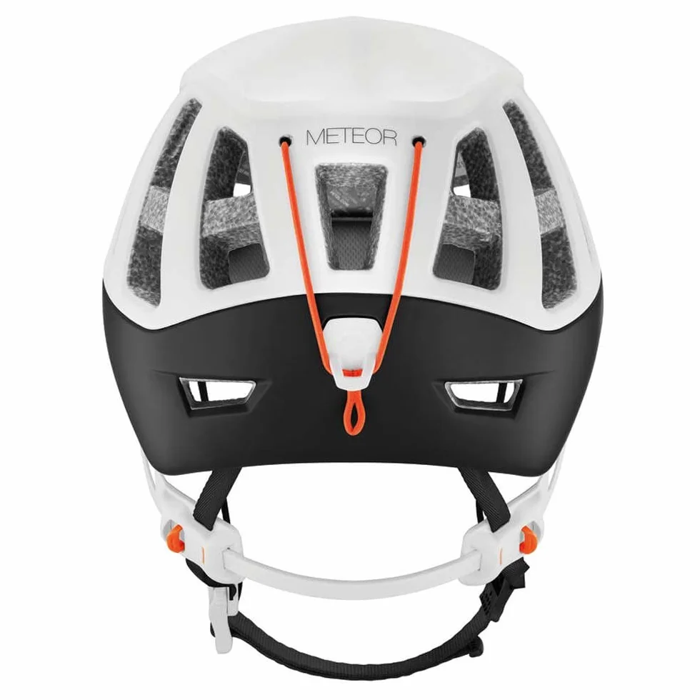 PETZL, Meteor, kask wspinaczkowy i wspinaczka górska, biały/czarny, M/L, uniseks - dorośli