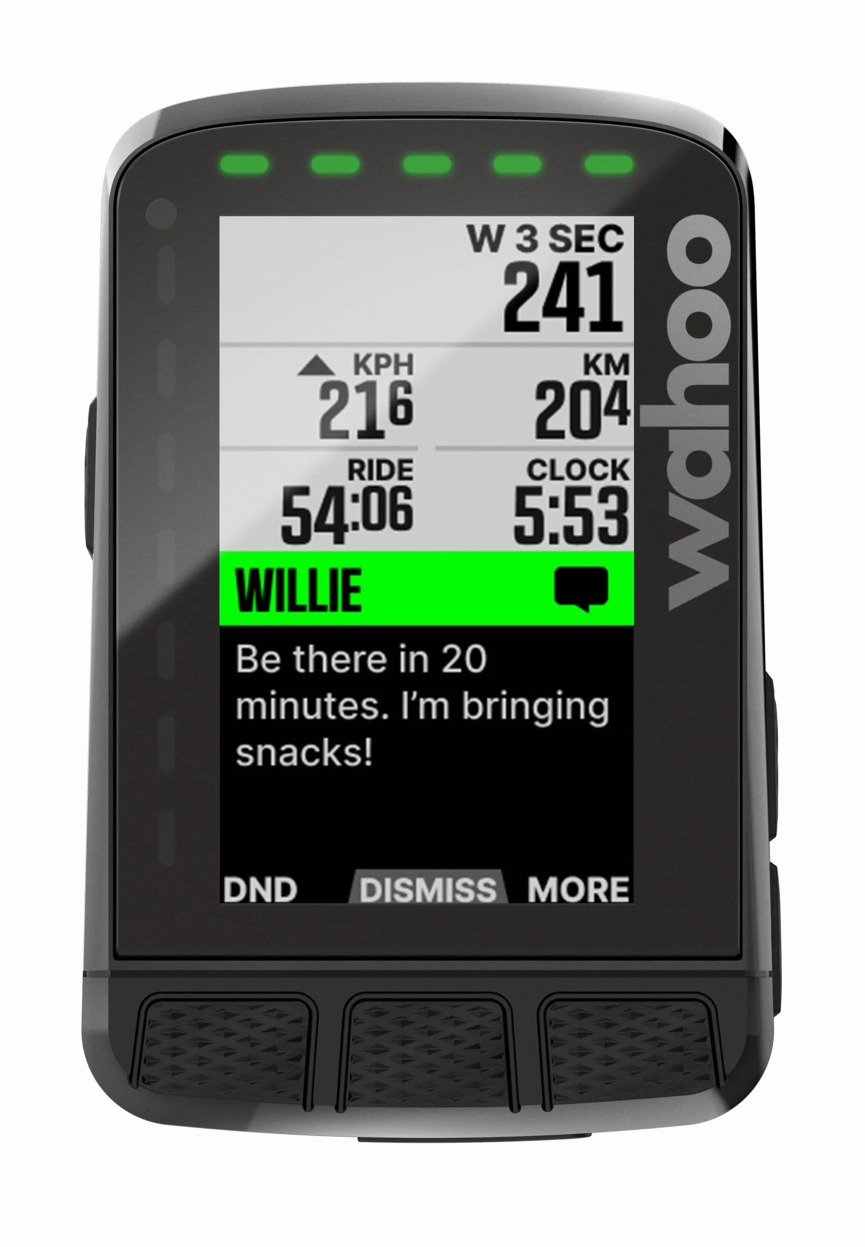 Wahoo Fitness Compteur GPS pour vélo ELEMNT ROAM, Roam v2