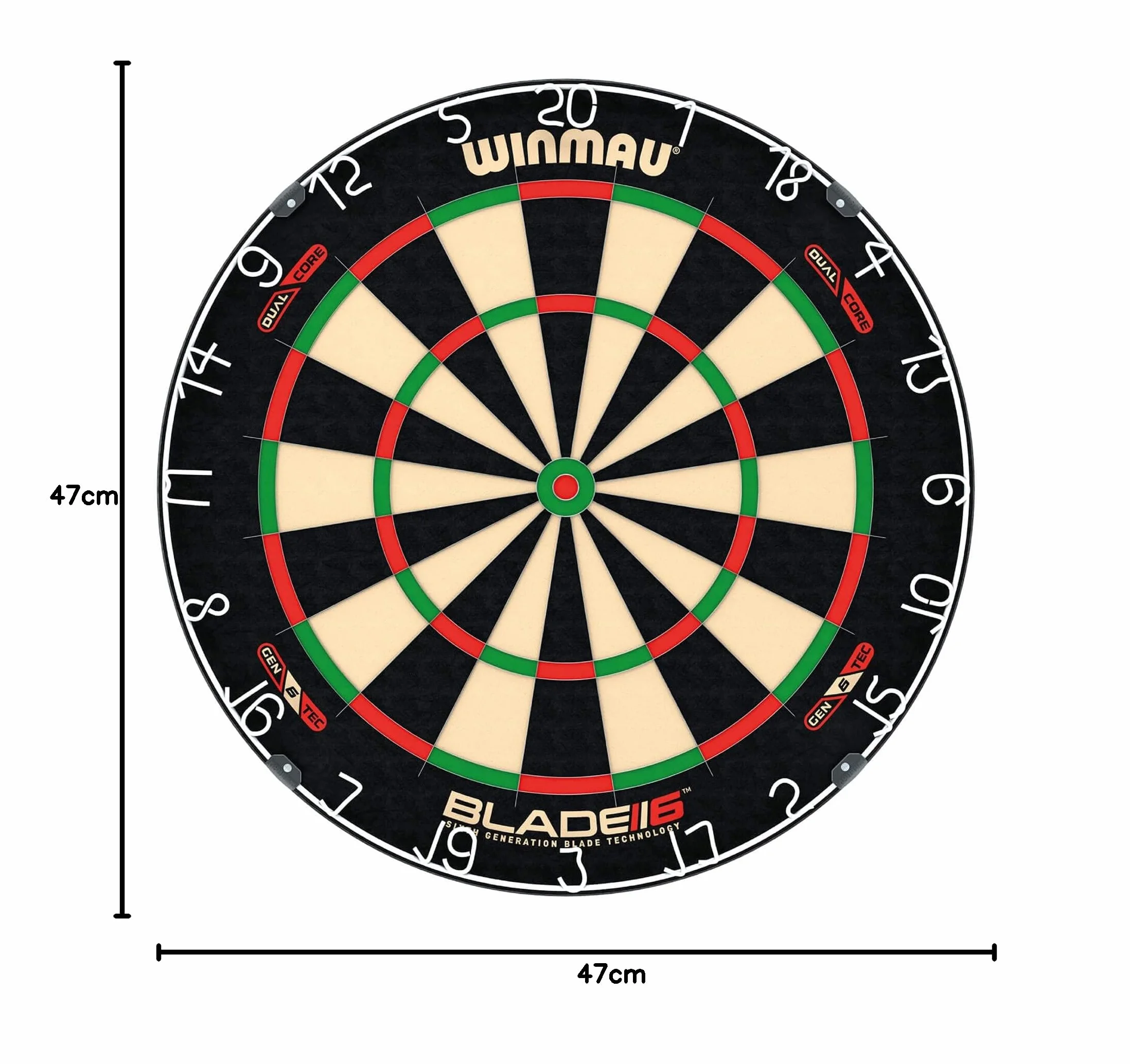 WINMAU Blade 6 profesjonalna tarcza do rzutek