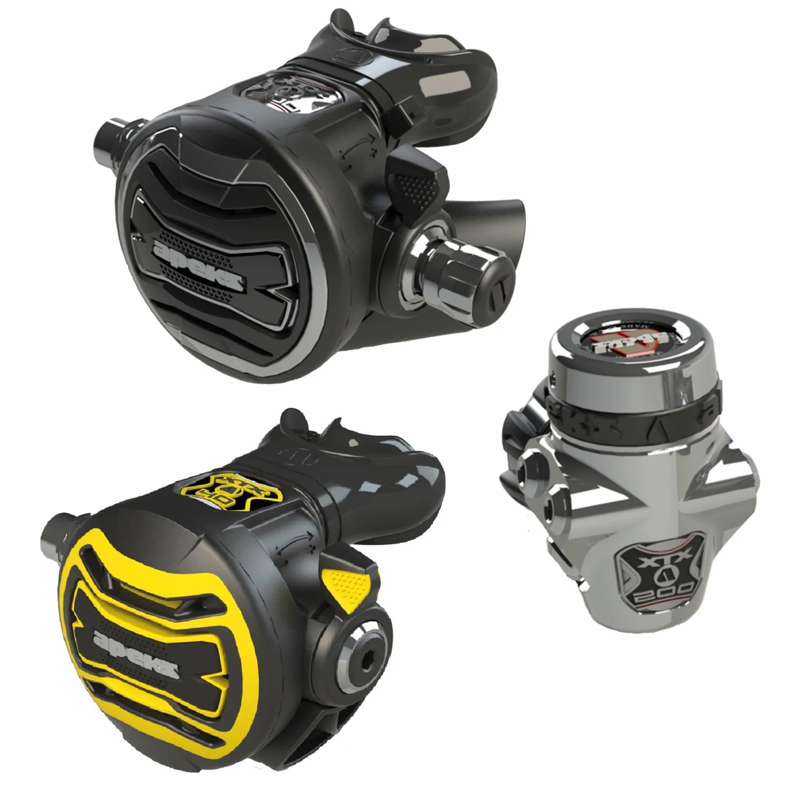 Apeks XTX 200 z ośmiornicą XTX 40