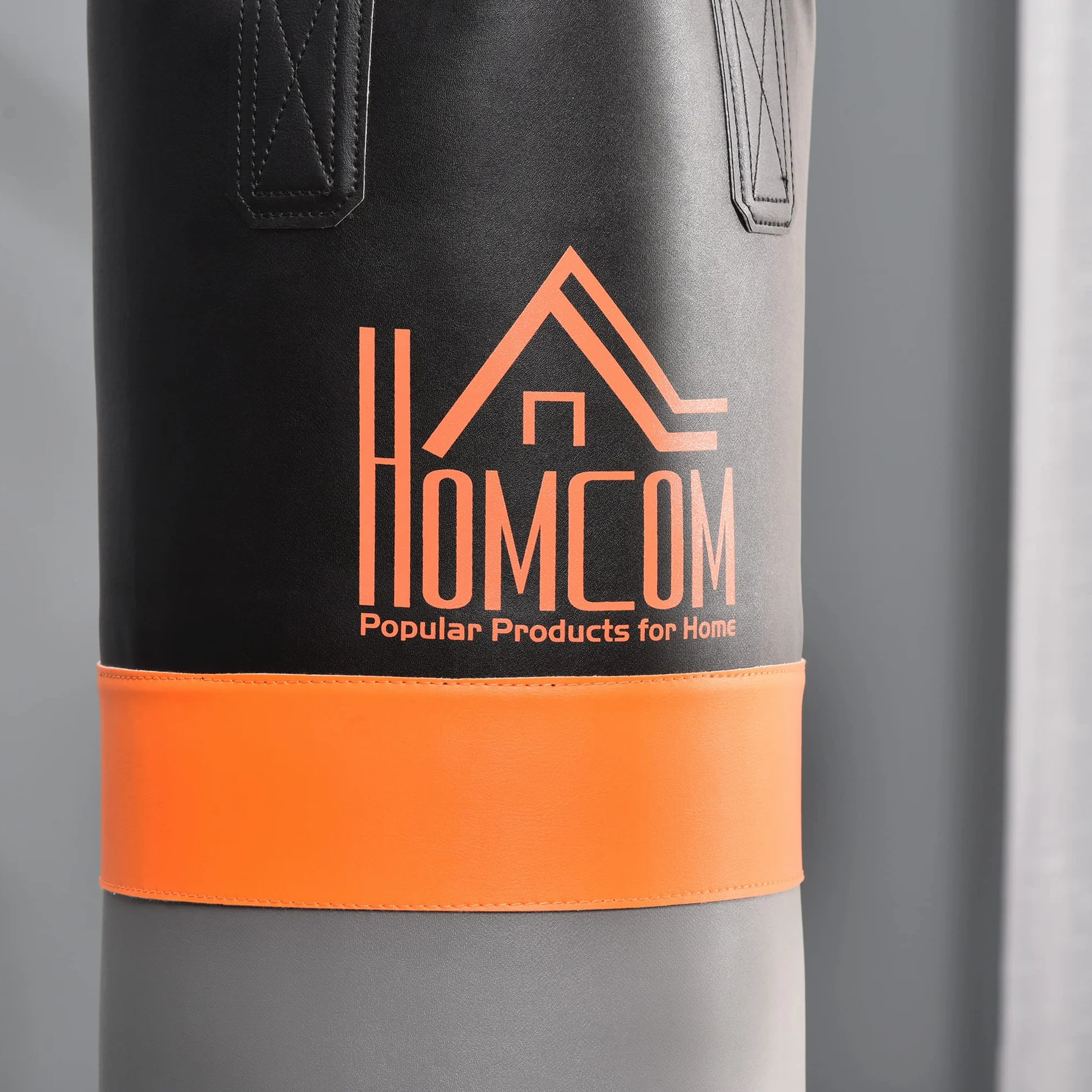 HOMCOM Stojak i Worek Treningowy 2w1, Waga 20 kg, Wolnostojąca Stacja Bokserska