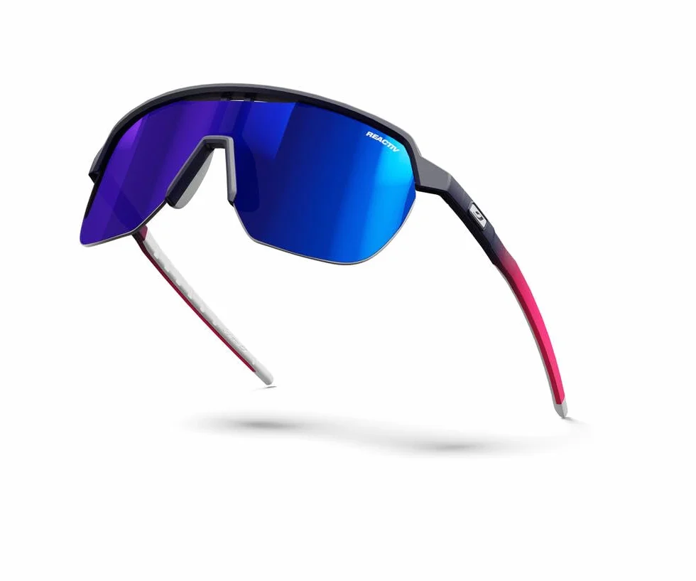 Julbo Okulary przeciwsłoneczne - FREQUENCY - Dorosły Mieszany - Fioletowy/Różowy - Fotochromowe 1-3, fioletowy, rozmiar uniwersalny