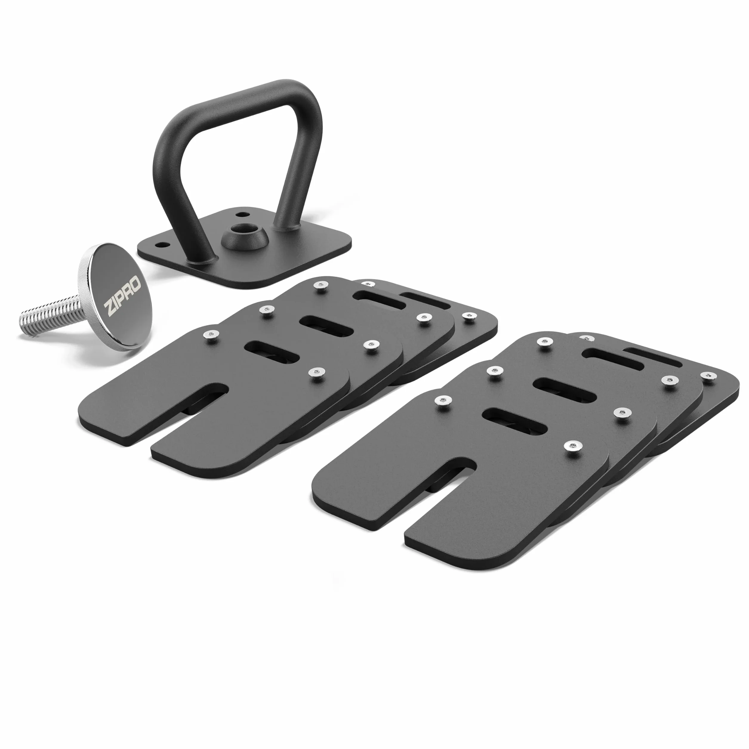 ZIPRO Kettlebell SQUARE Regulowana do 19 kg hantla kulowa Regulowana do treningu siłowego, fitness i workoutu w domu