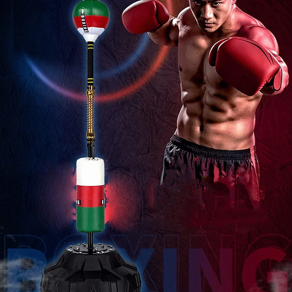 Boxing Speed Ball Cobra, torba bokserska z podstawką, z regulacją wysokości, wolnostojący trener prędkości z rękawicami bokserskimi