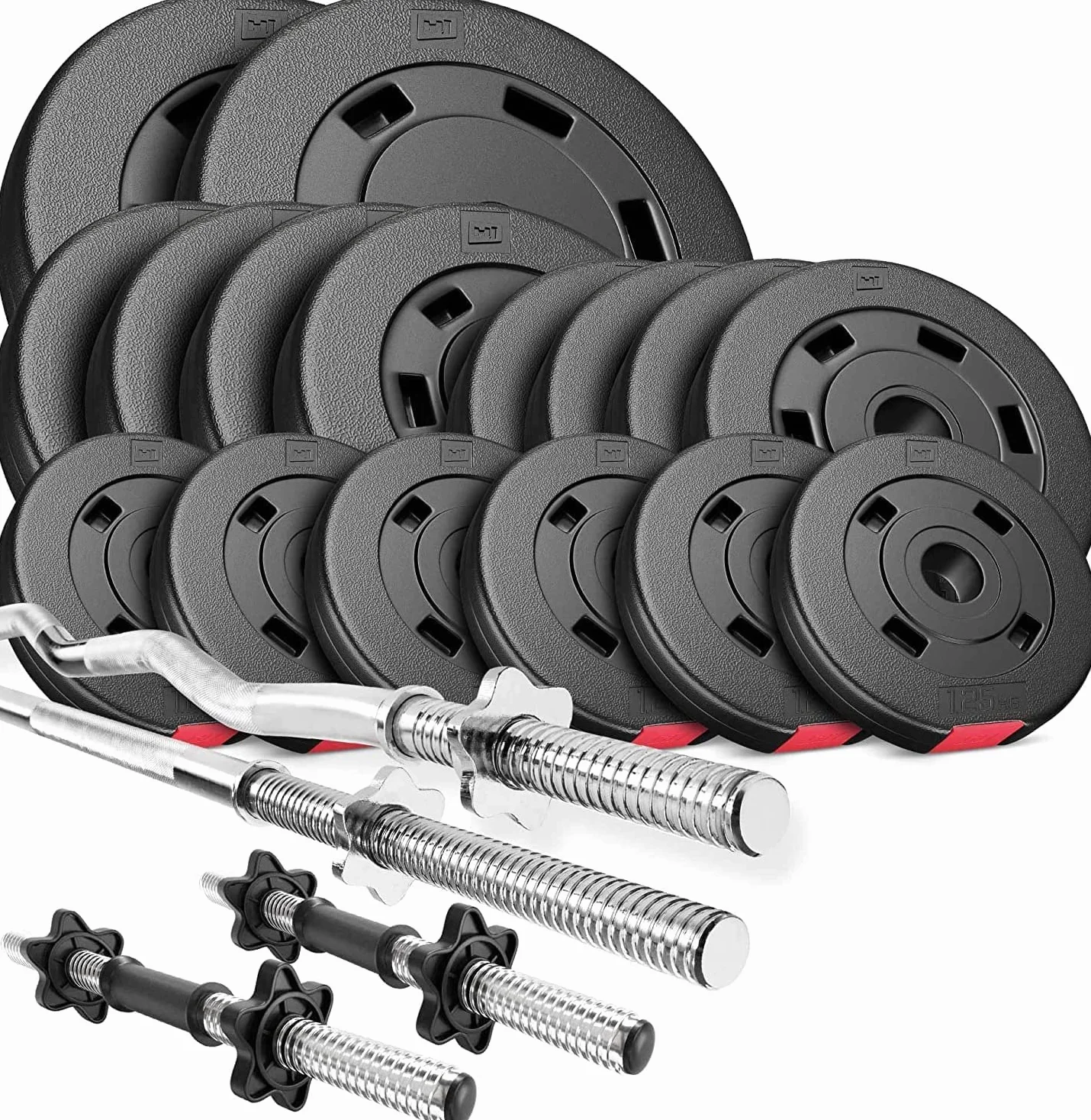 Hop-Sport 1065 ławka do podnoszenia ciężarów 38-135 kg