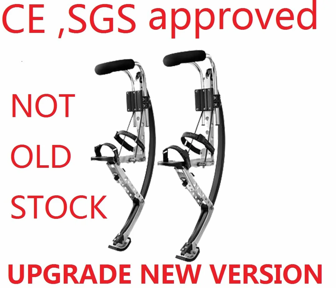 Skyrunner buty kangurowe dla dorosłych, skaczące do ćwiczeń fitness, 70 ~ 90 kg, buty typu bouncing, czarne