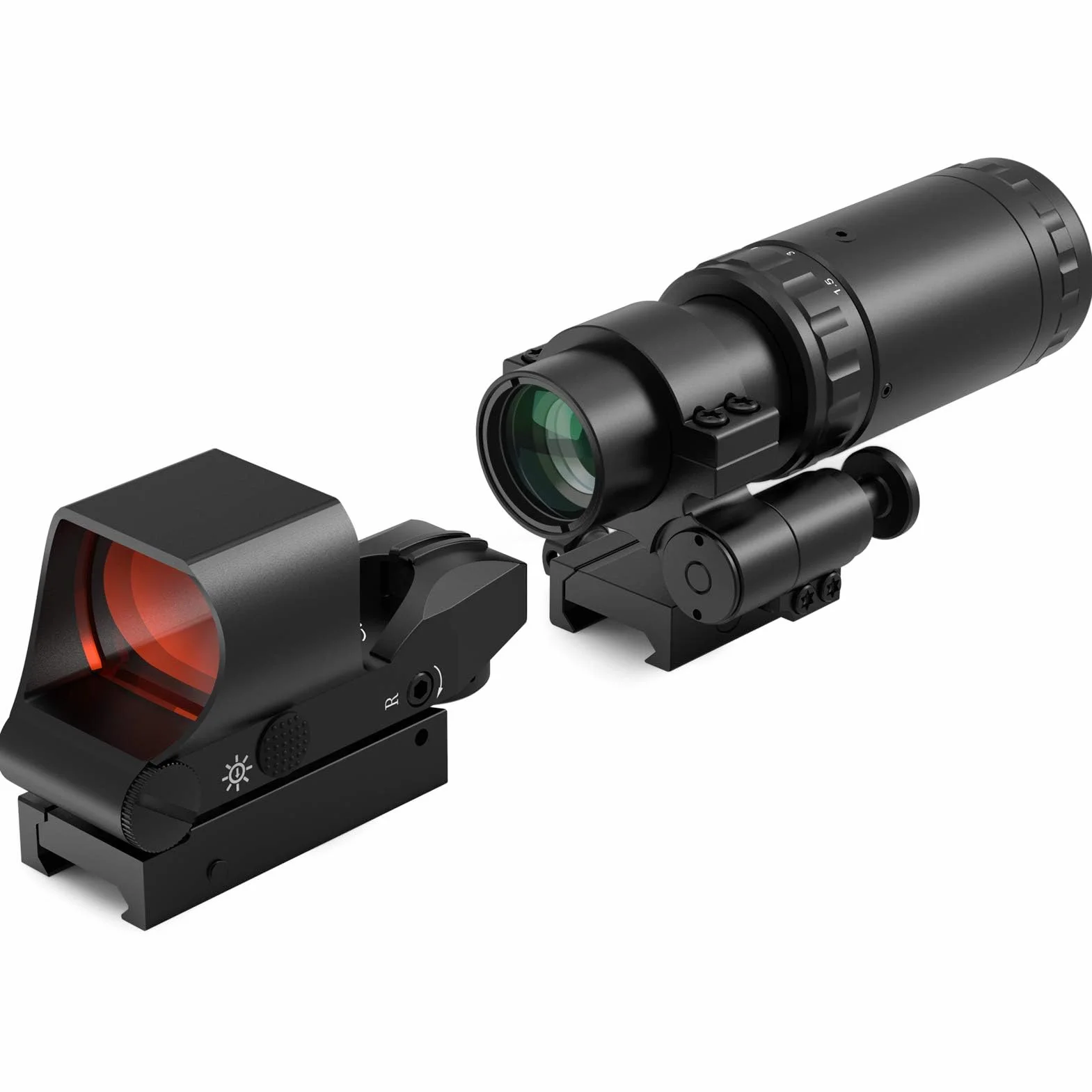 Feyachi M37 1.5X-5X Lupa z czerwoną kropką Celownik refleksyjny RS-30