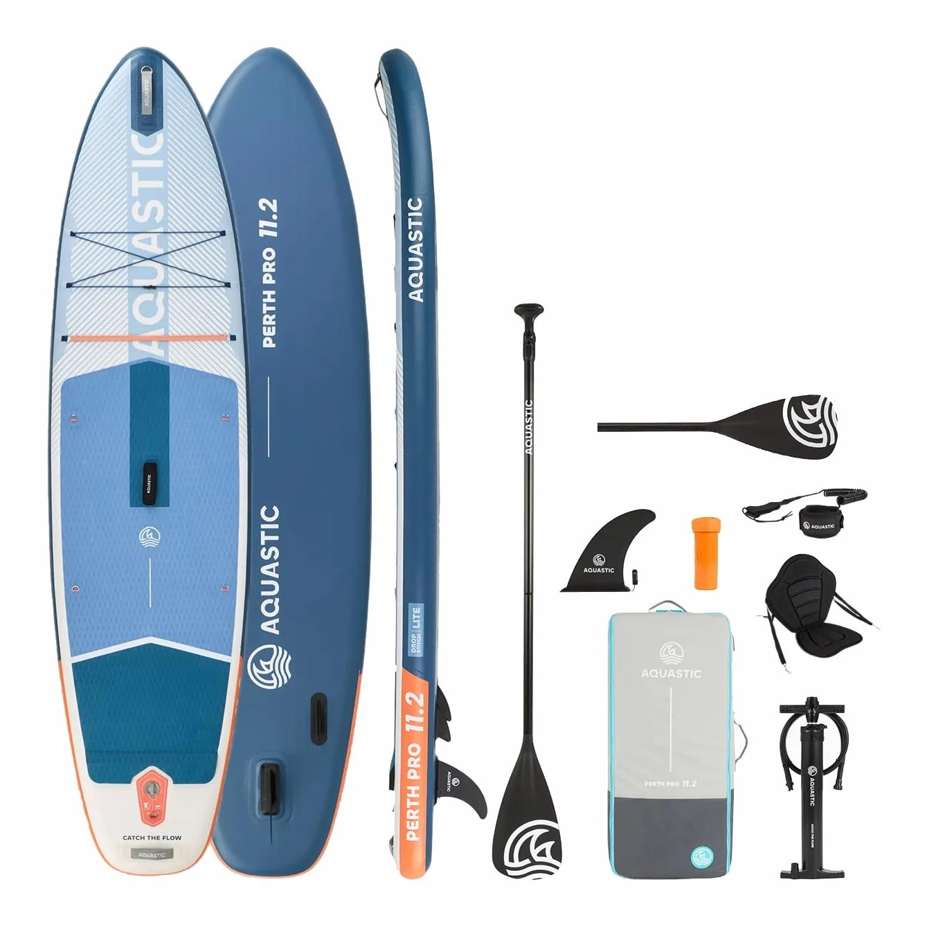 AQUASTIC Perth Pro 11'2" Stand Up Paddle Board