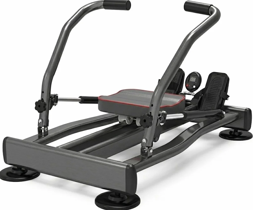FFitness Wioślarz wioślarski Profesjonalny trening siłowni domowa siłownia hydrauliczny fitness trening siłowy trening całego ciała chrupnięcie FLMD412N