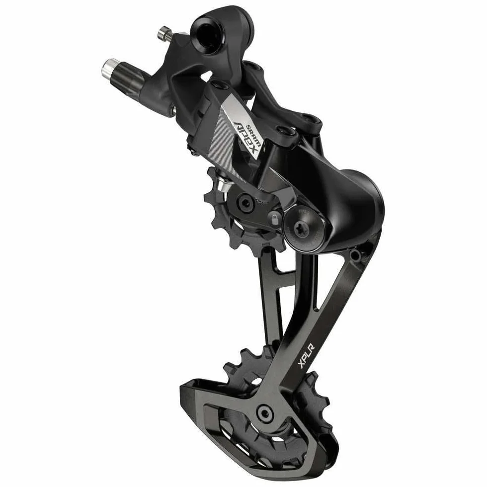 SRAM Apex XPLR Przerzutka tylna - 12-biegowa, średnia klatka, maks. 44t, czarna, D1