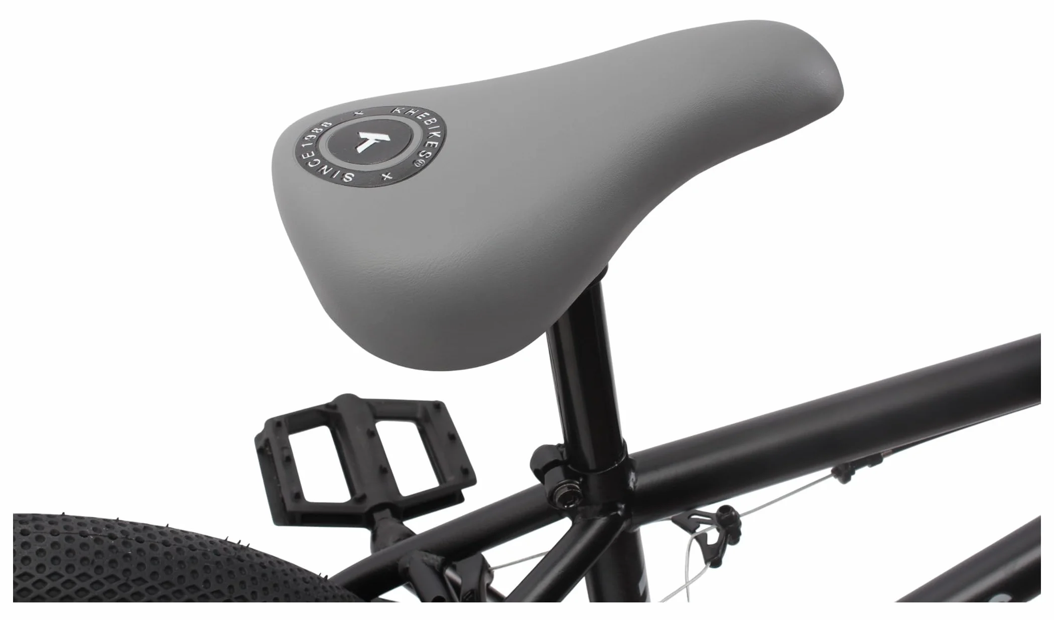 KHE Derrick rower BMX 20" 11,1 kg Freestyle 2025 czarny matowy