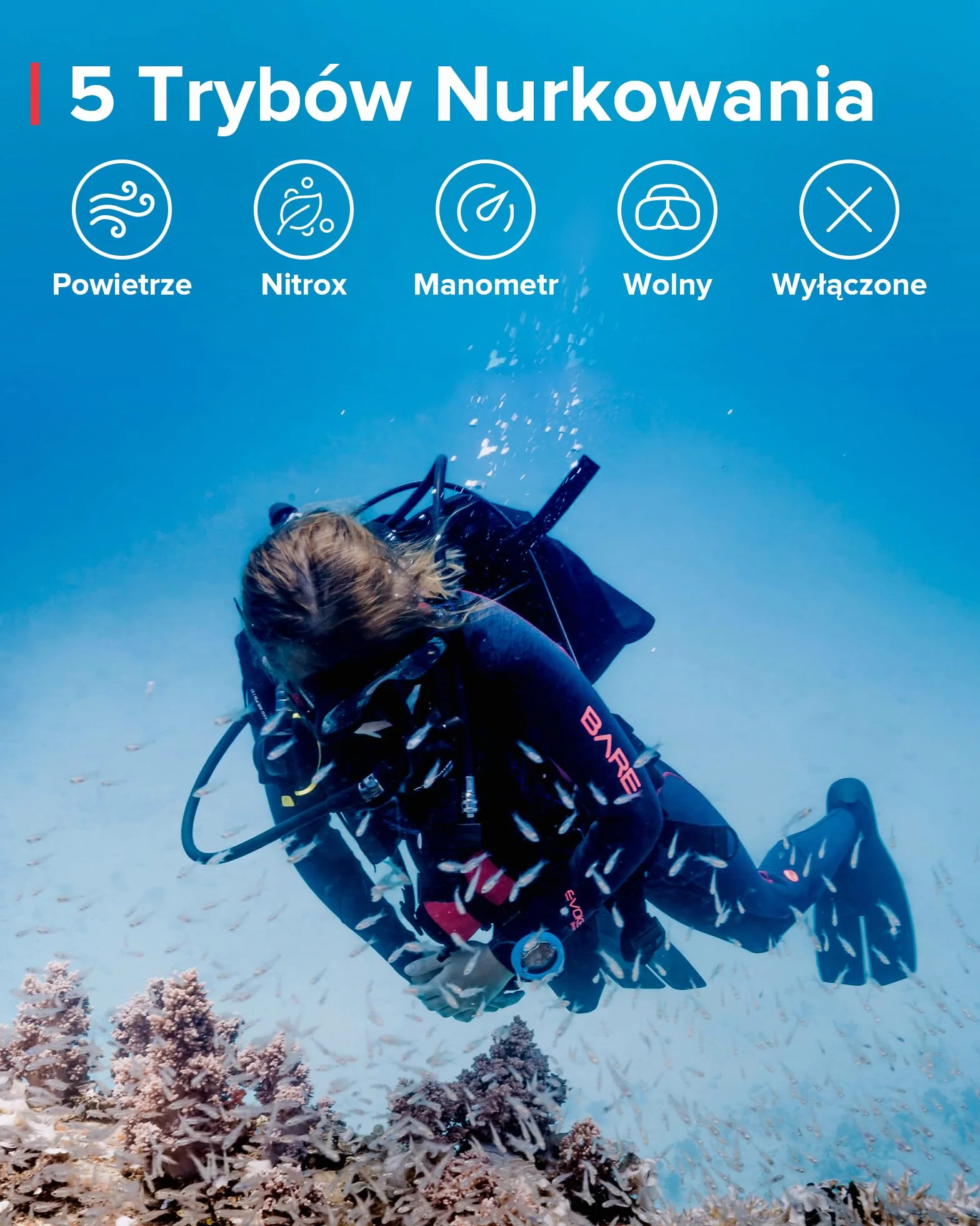 Suunto Dive Zoop Novo komputer nurkowy zielony