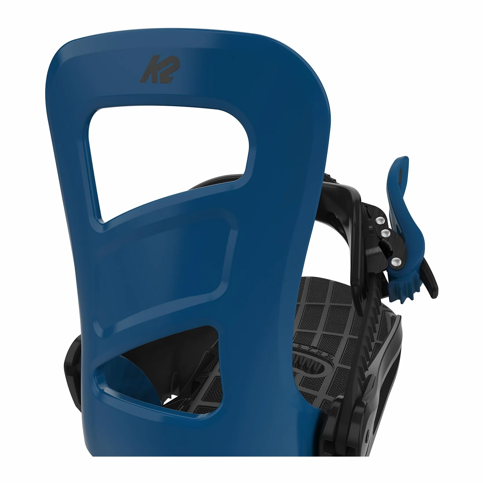 K2 Snowboarding MINI TURBO, wiązania snowboardowe dla chłopców, niebieskie, XS (UE: 29-33,5 / US: 11-1 / Mondo: 130-195 - 11H1010.1.1.XS