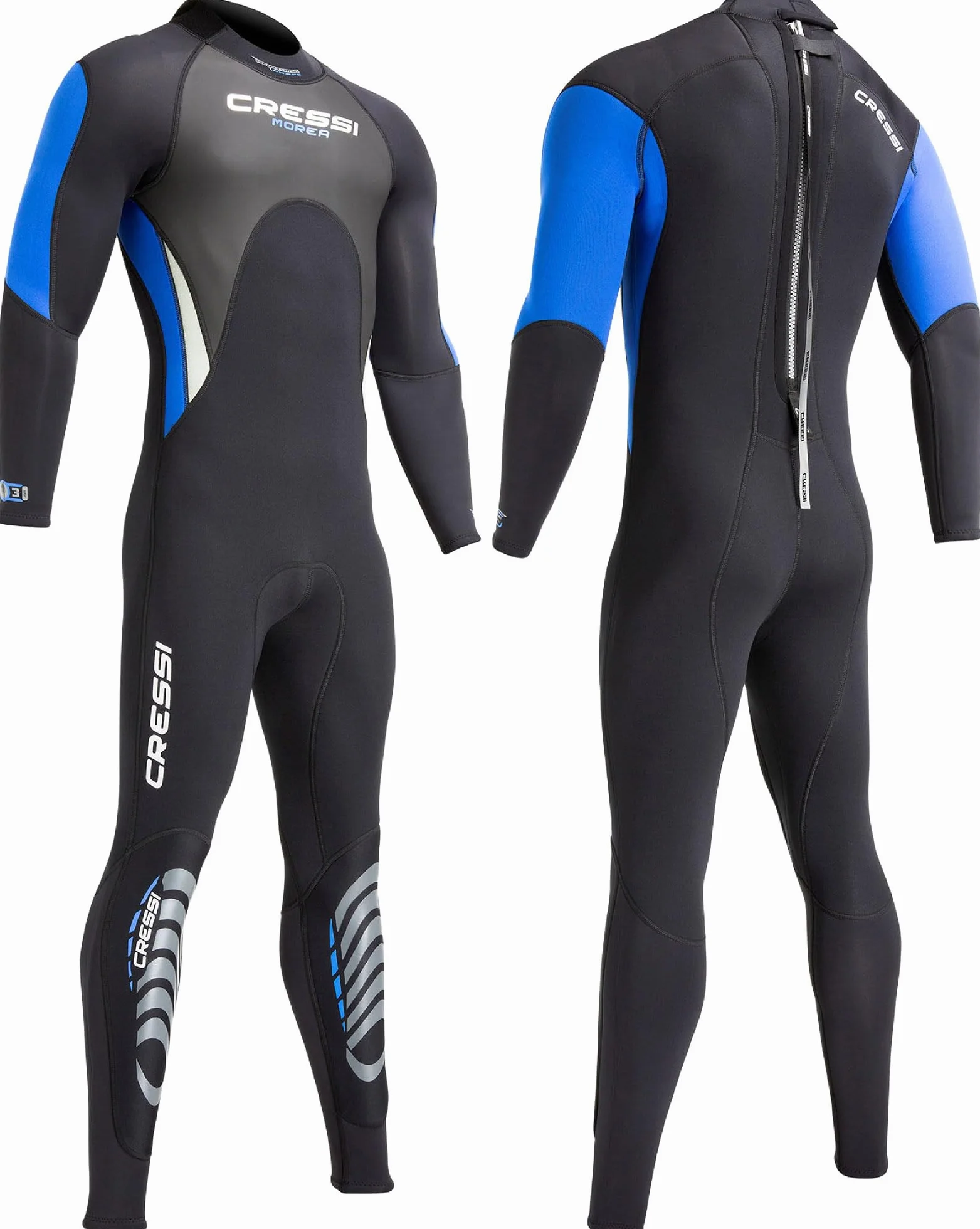 Cressi Morea Man Monopiece Wetsuit 3 mm - All-In-One Wetsuit Premium Neopren High Stretch dla mężczyzn