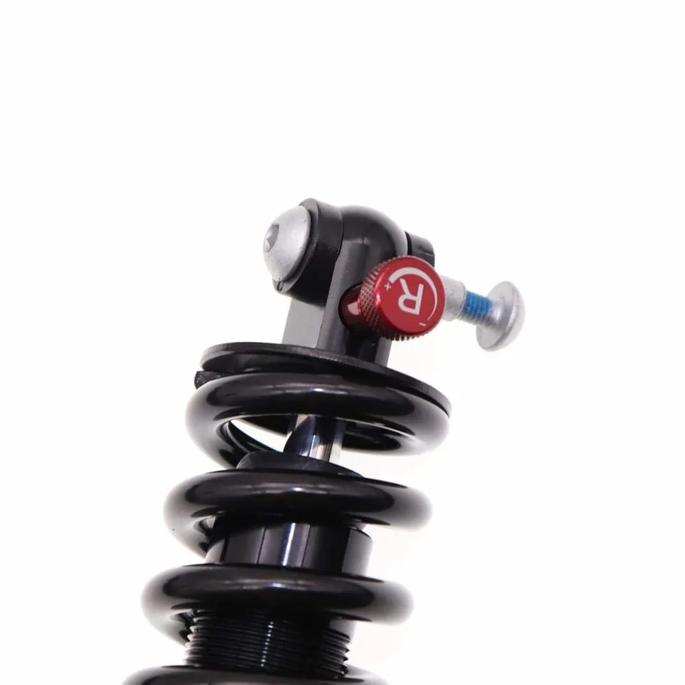 Downhill Bike Rear Shock Absorber, Adjustable Spring Suspension 250-2500lbs, 1pcs(150mm 24 24 1500lbs)