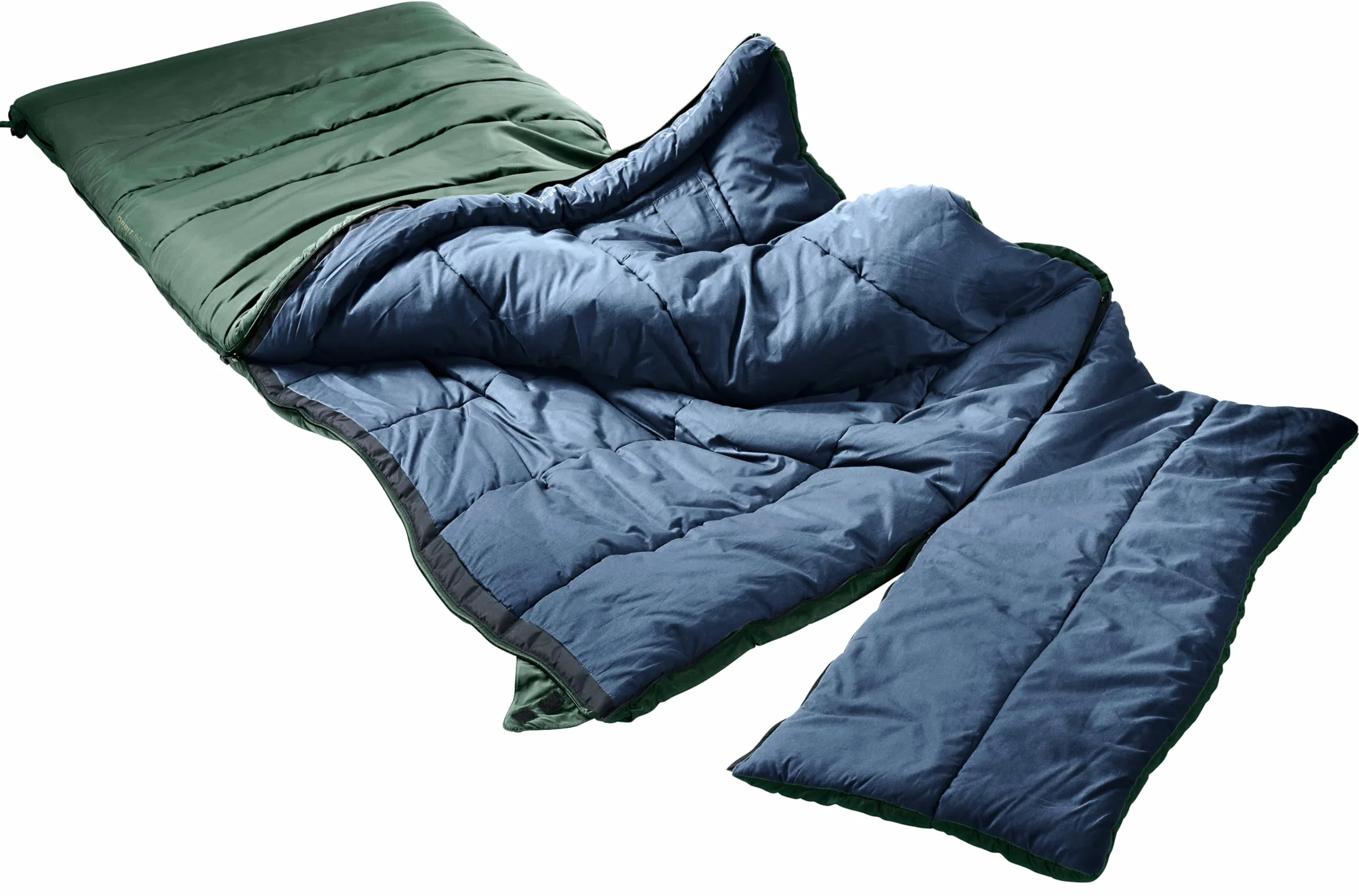 deuter Orbit SQ -5C/23F śpiwór z włókna syntetycznego, śpiwór koc